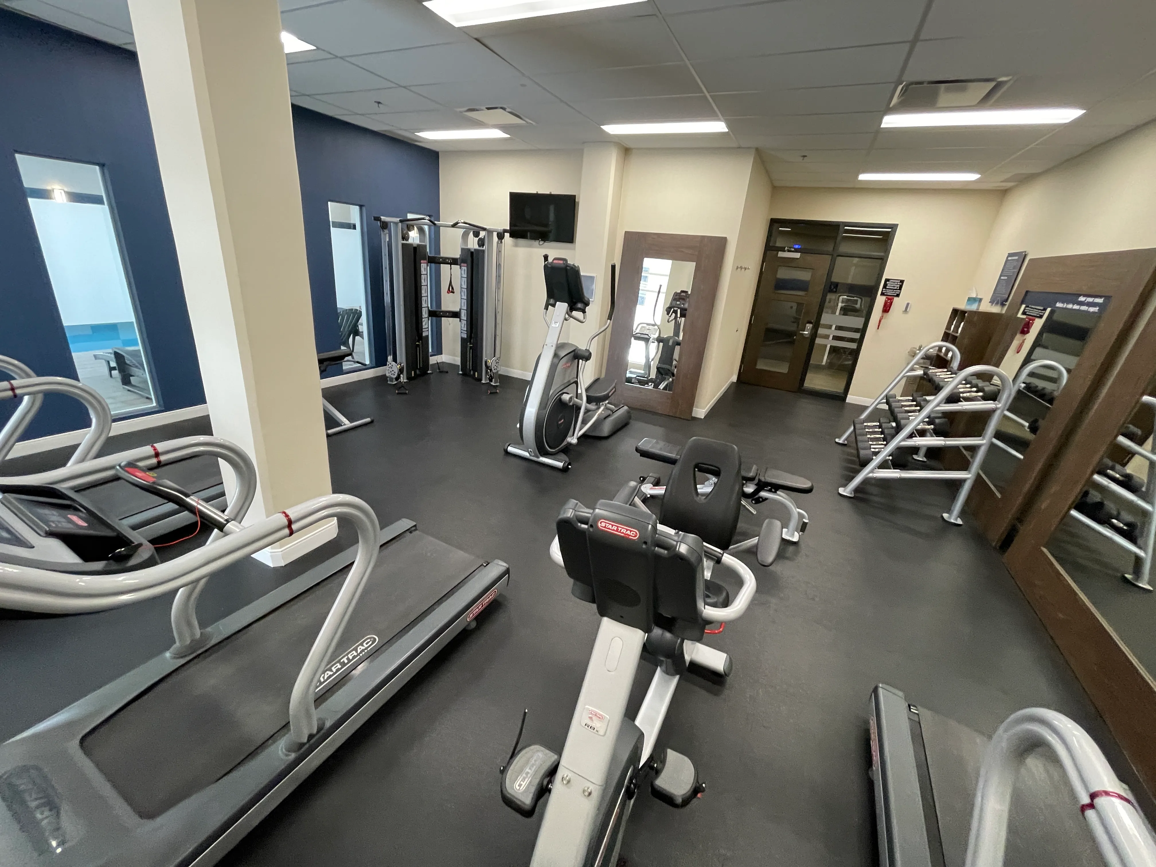 Salle d'entraînement