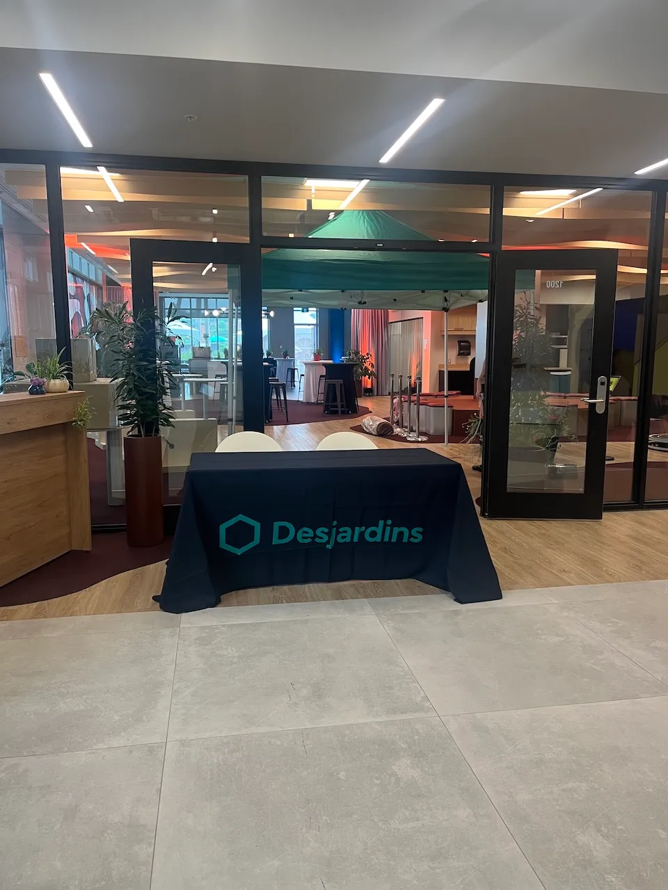 Intérieur du 80 rue Wellington