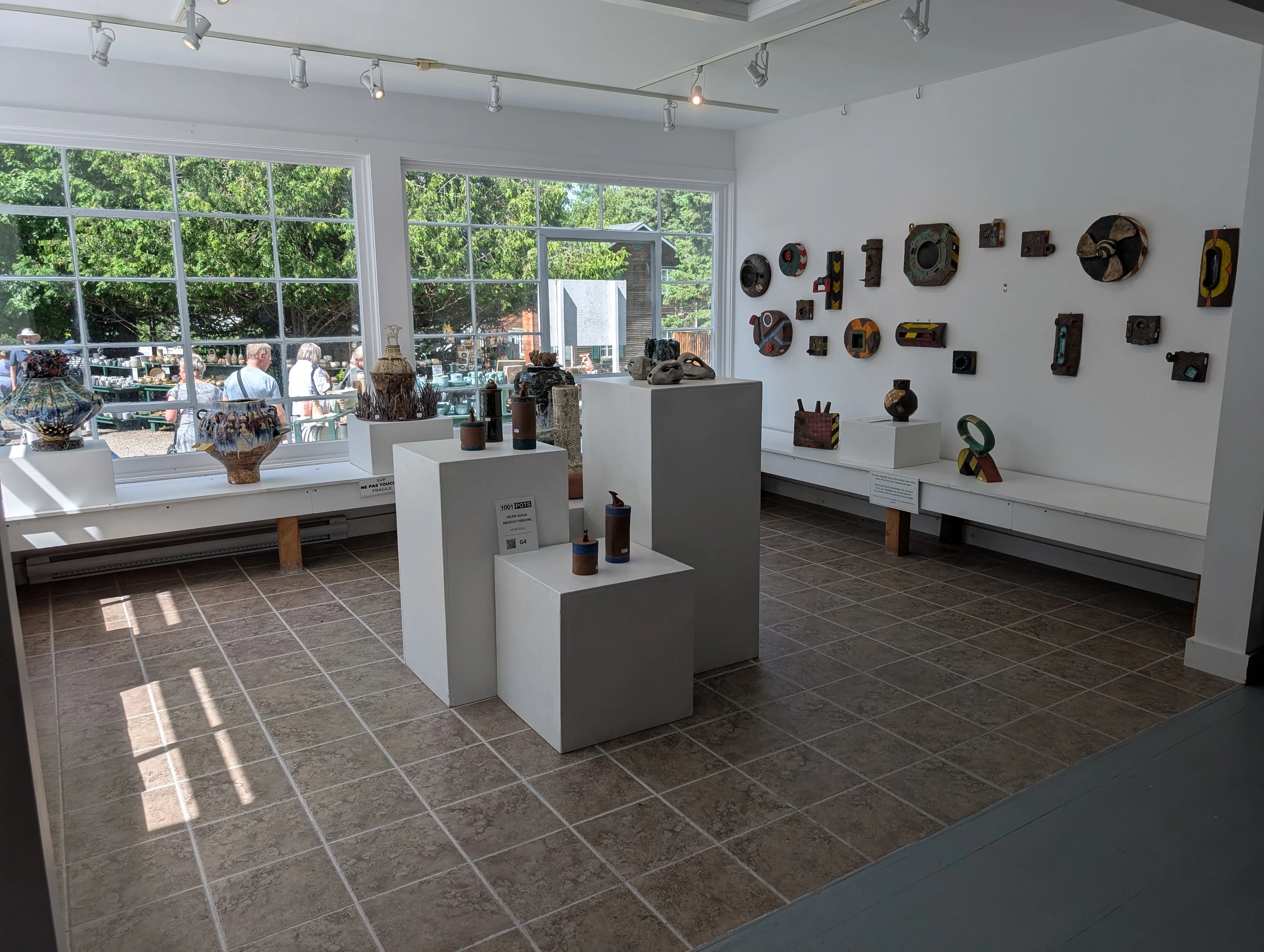 Intérieur de la galerie Gaétan Beaudin