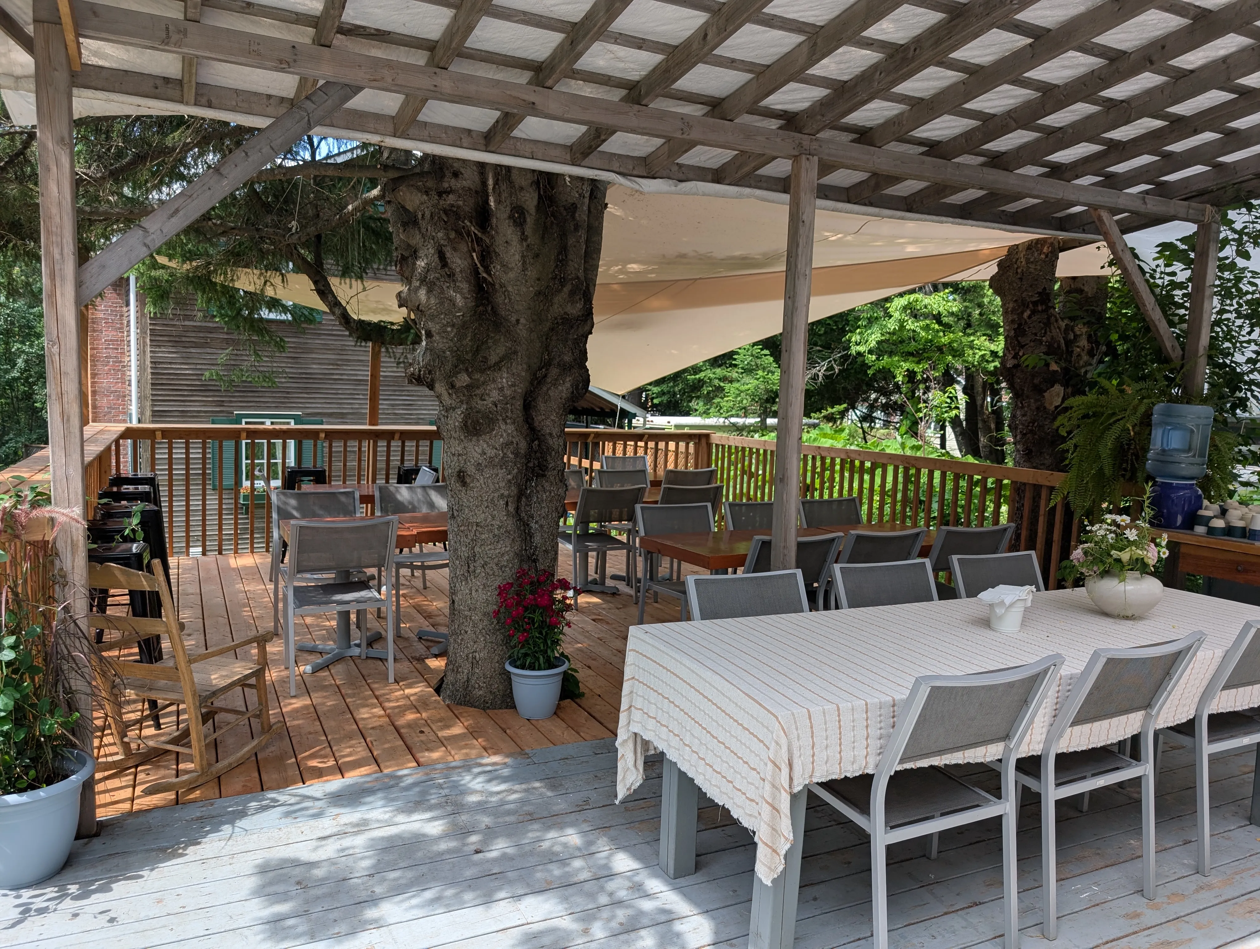 Terrasse de l'Espace K.