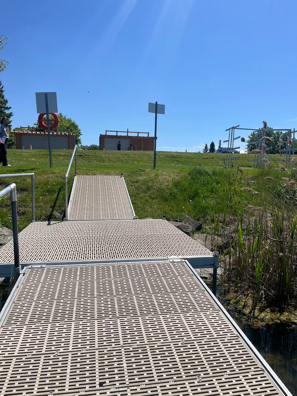 Launching near the Rental Center