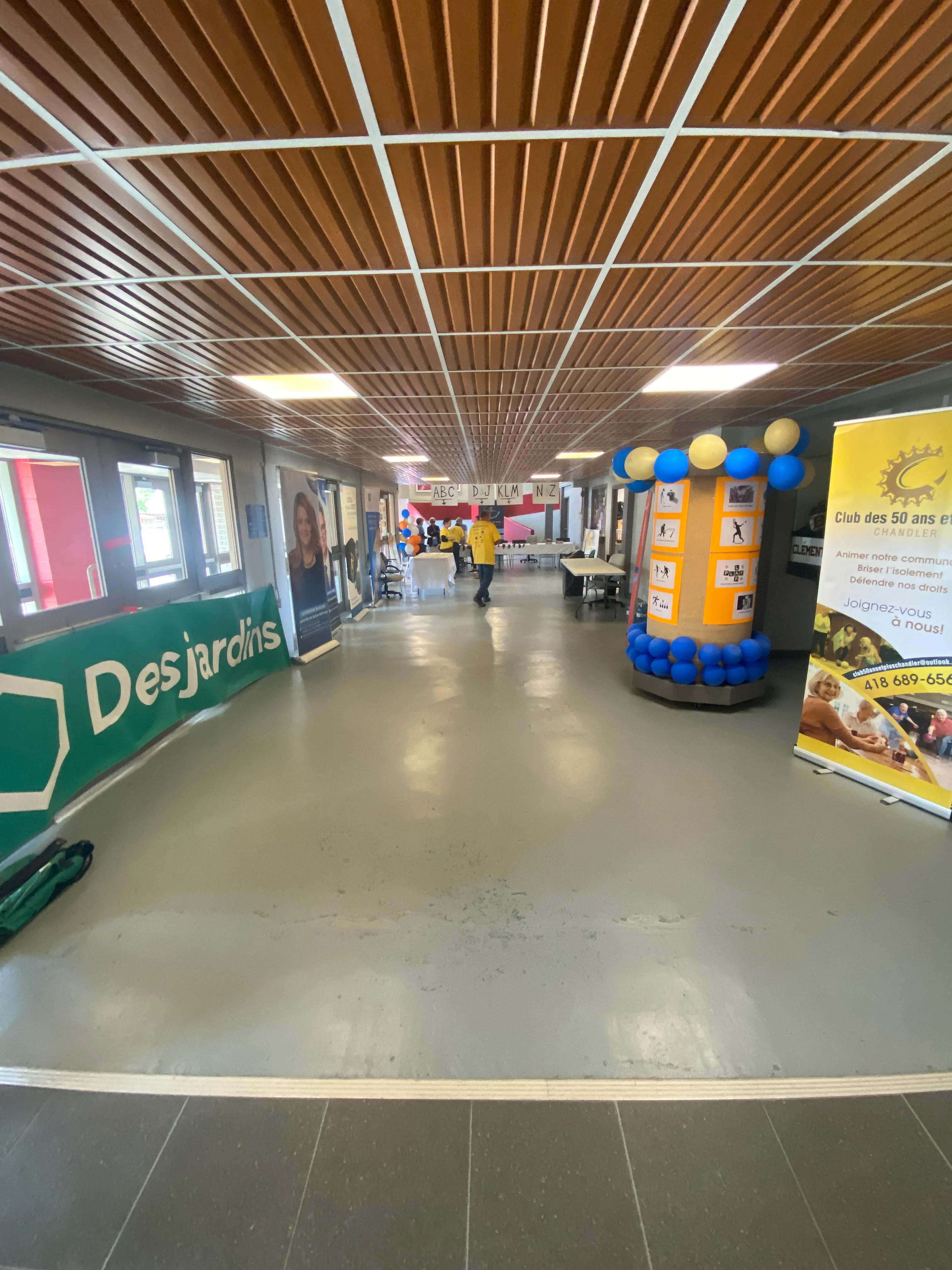 Intérieur du bâtiment