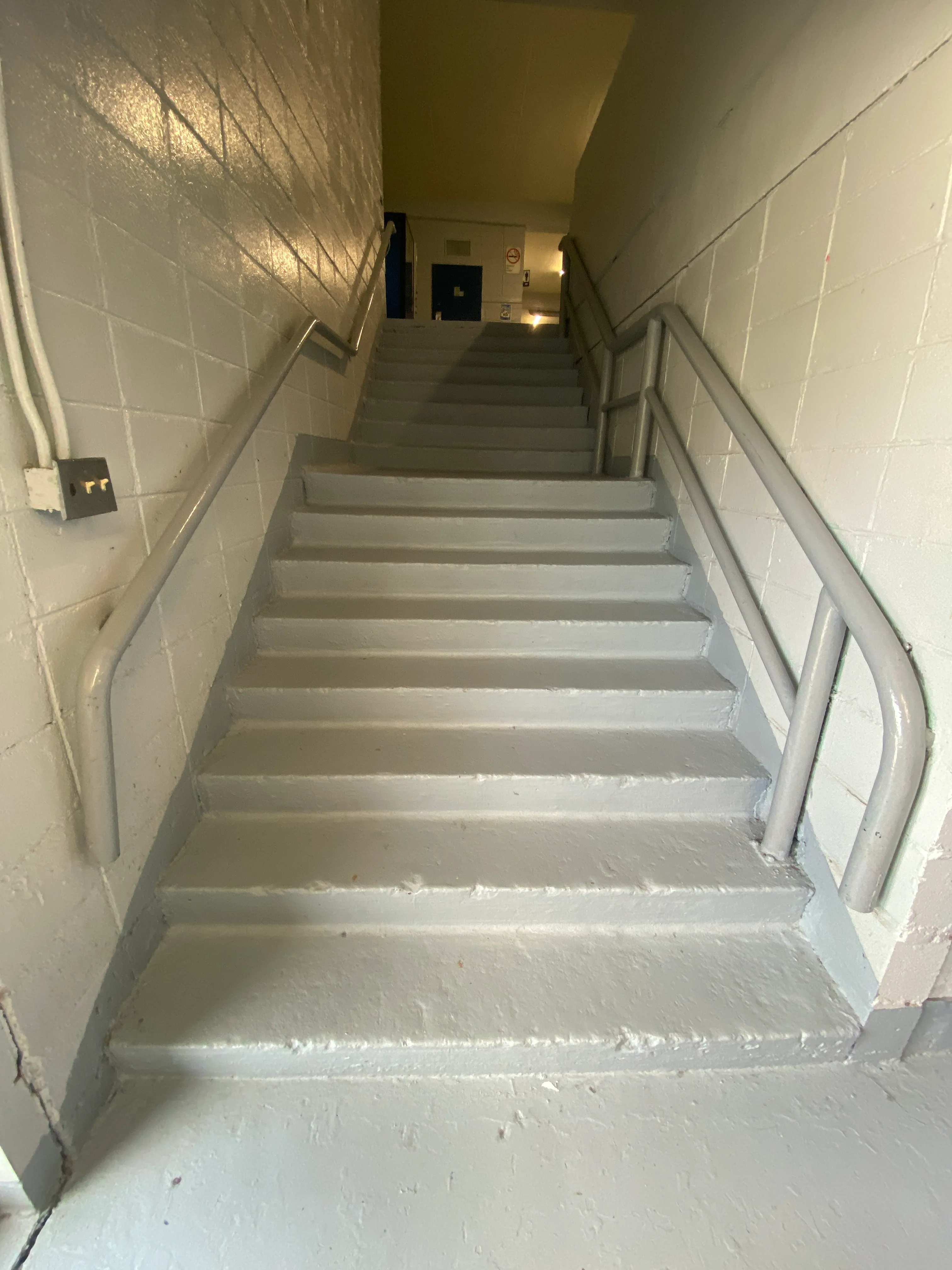 Escalier intérieur de l'arena