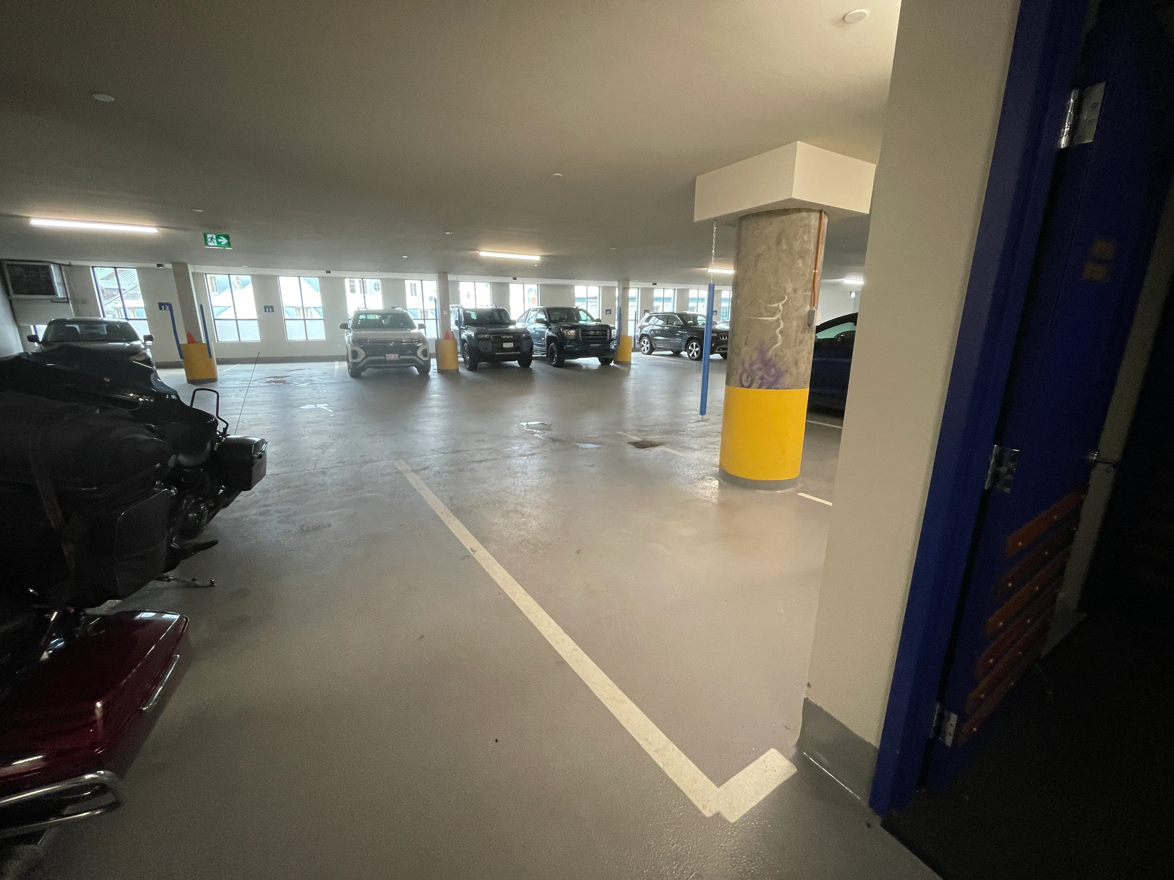 Valet parking - Endroit de débarcadère (sur demande)