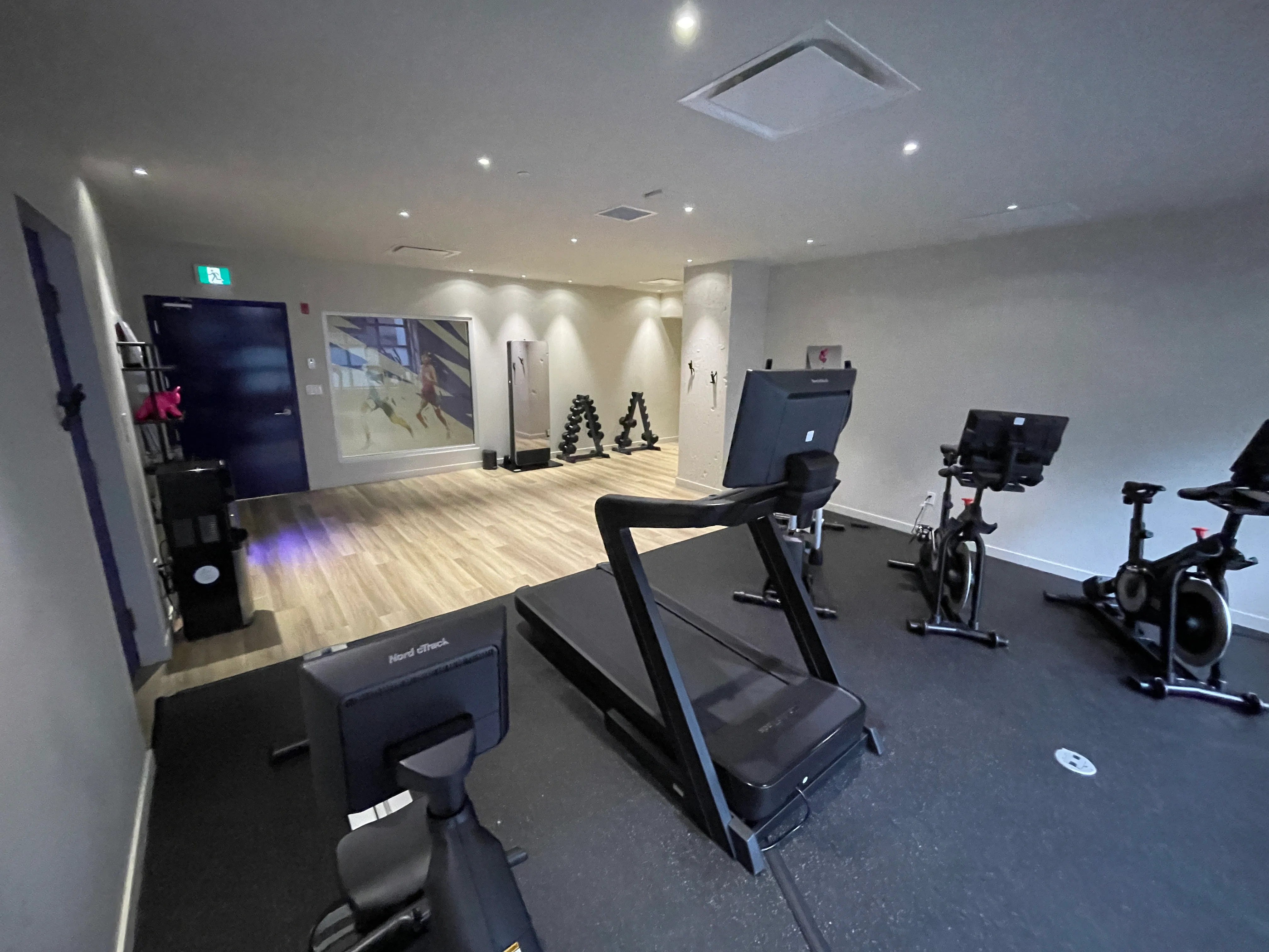 Salle d'entraînement