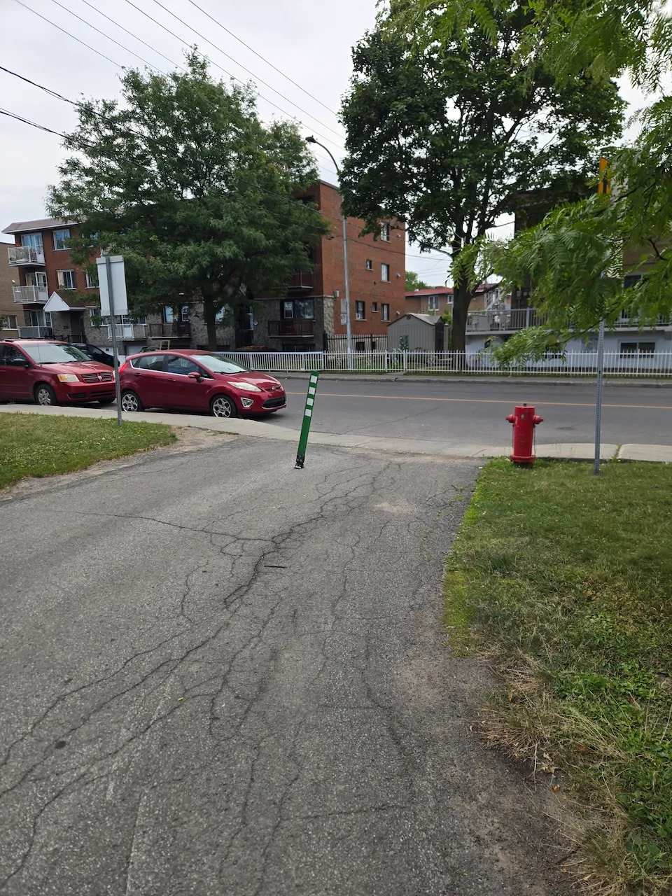 Entrée secondaire du parc