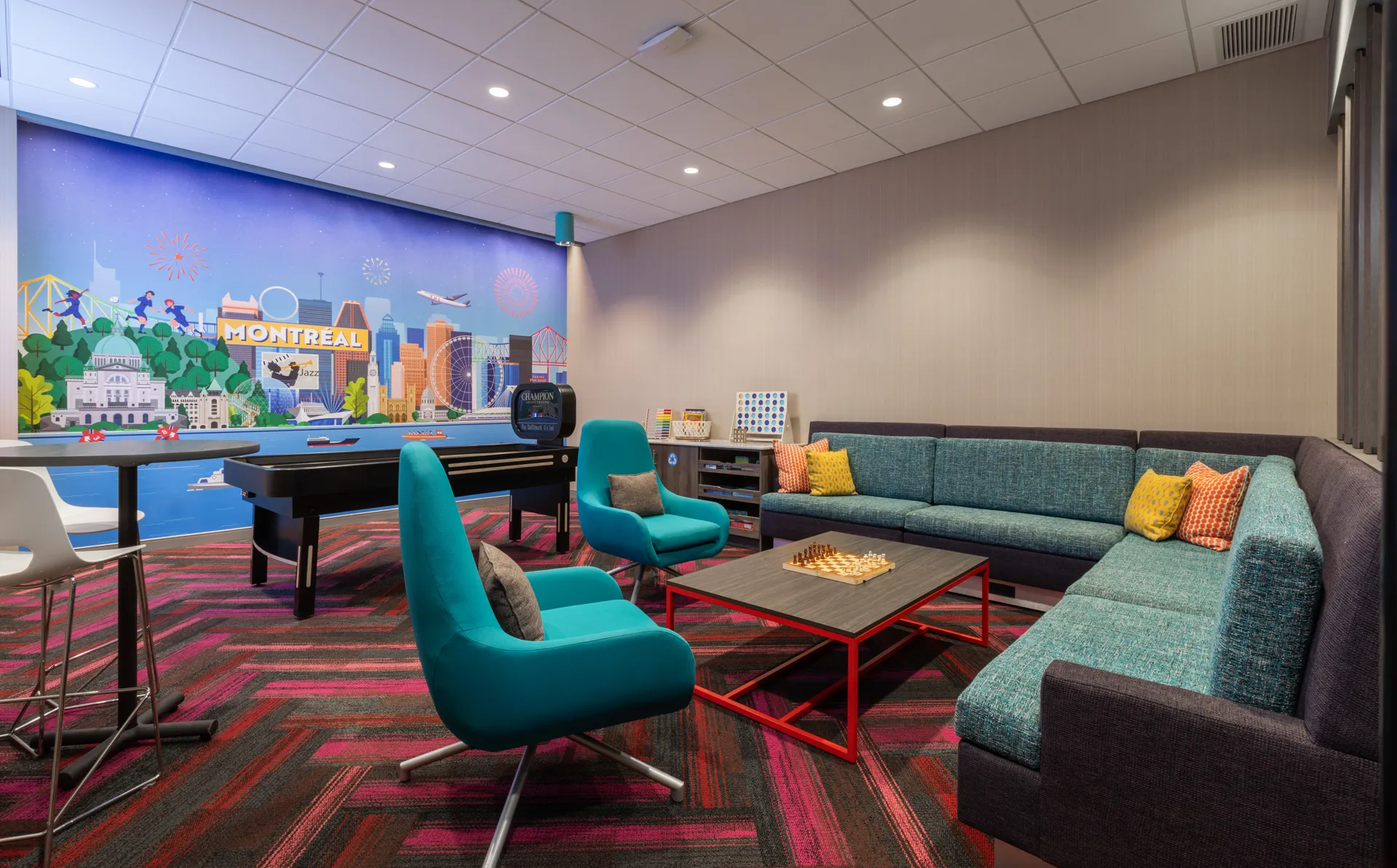 Lobby / Salle de jeux