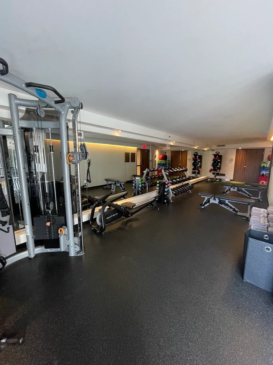 Salle d'entrainement