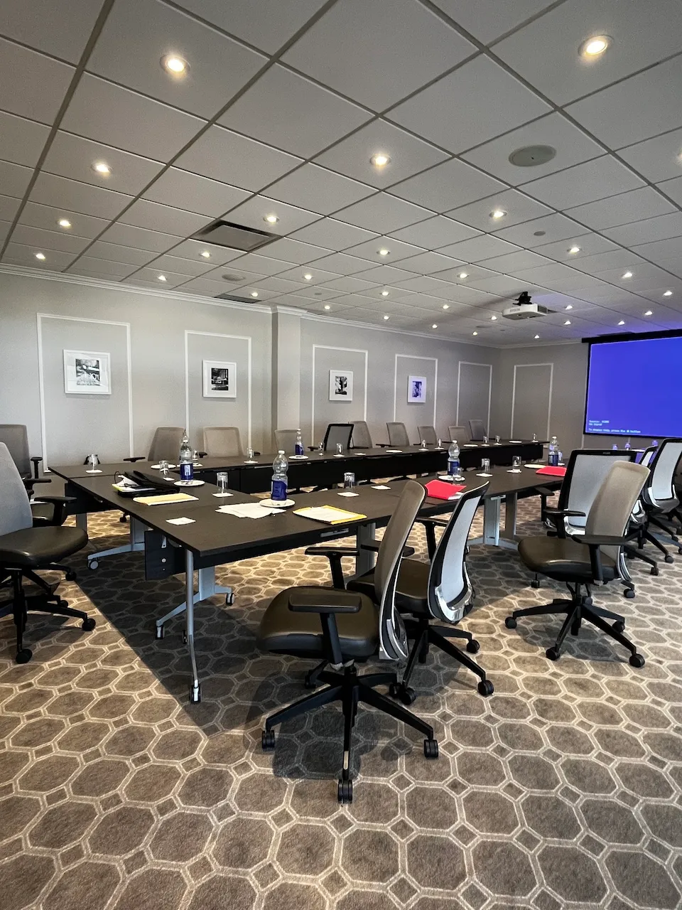 Executive lounge upstairs (not accessible)