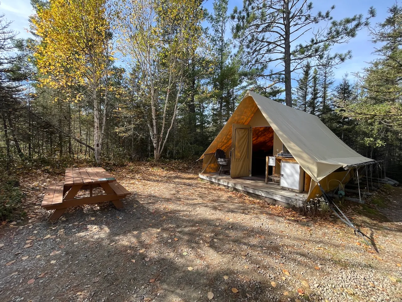 Prêt-à-camper traditionnel
