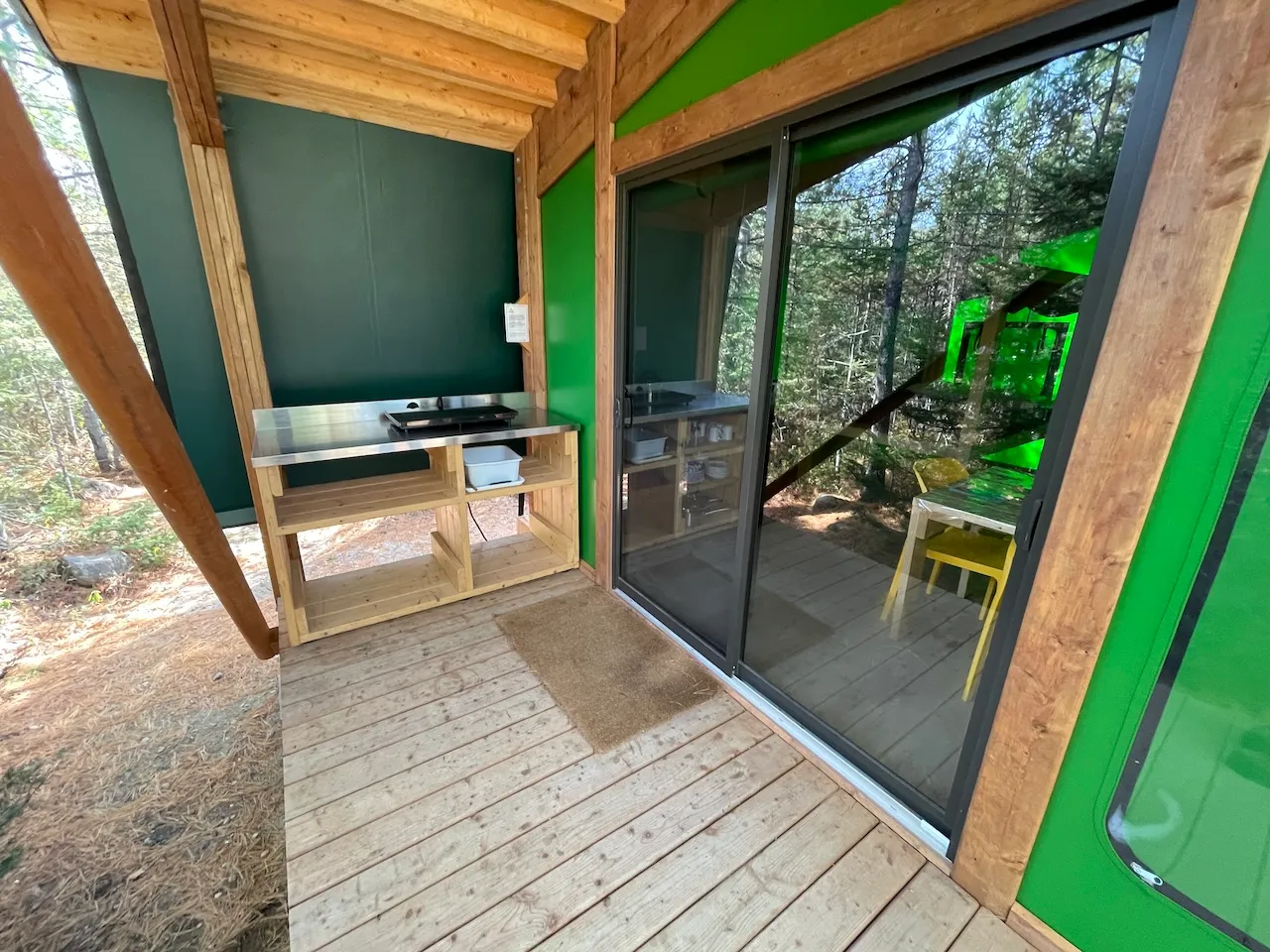 Prêt-à-camper Étoile - Accès