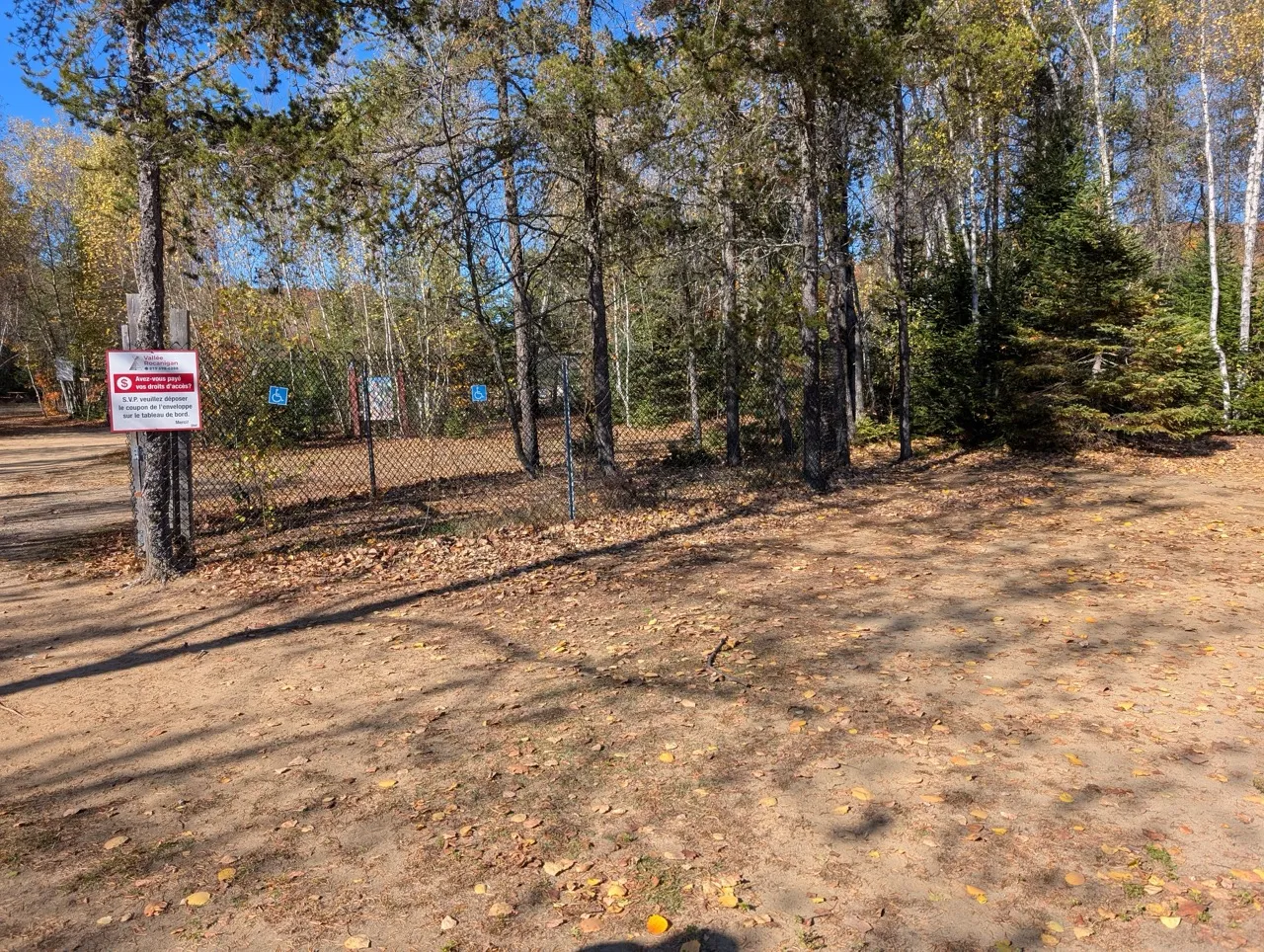 Reserved parking spaces