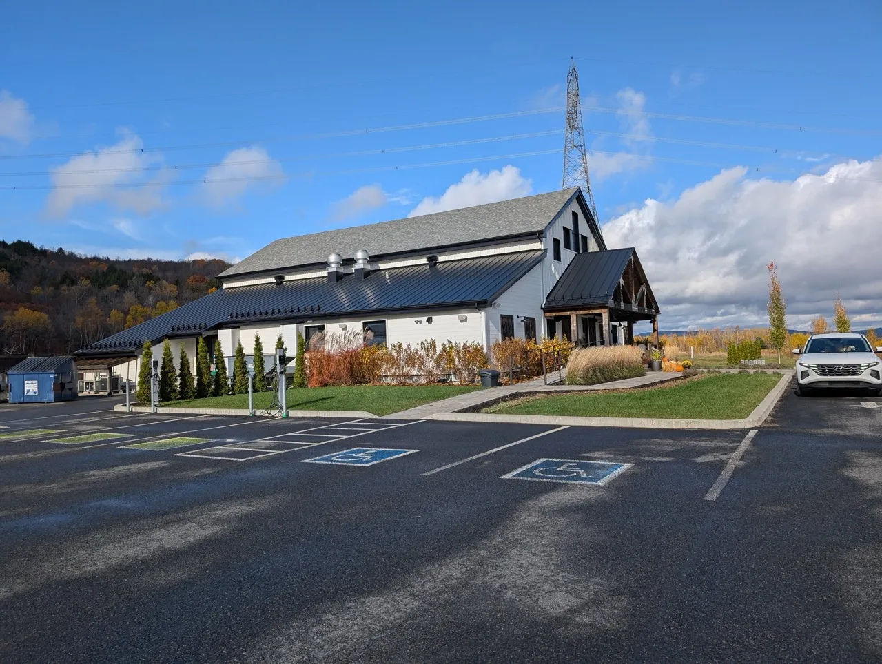 Espaces de stationnement réservés - vue générale