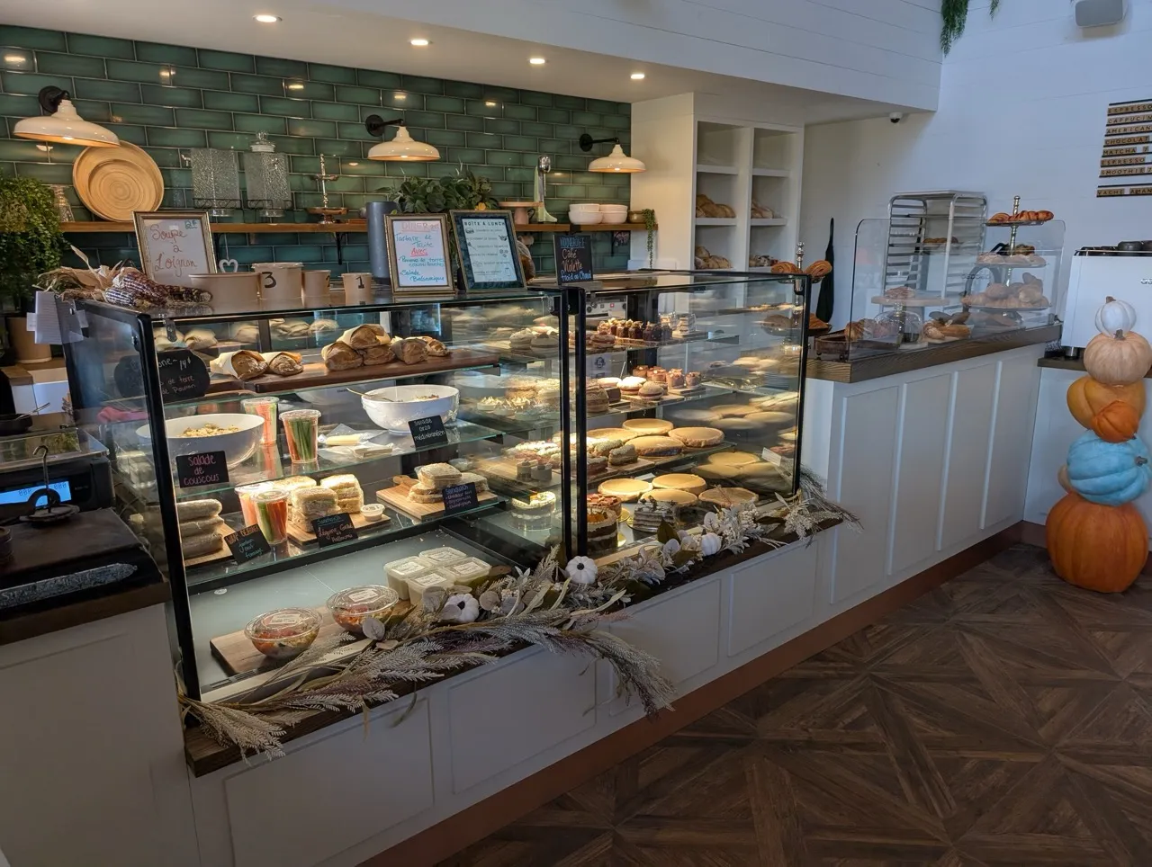 Comptoir de la section boulangerie
