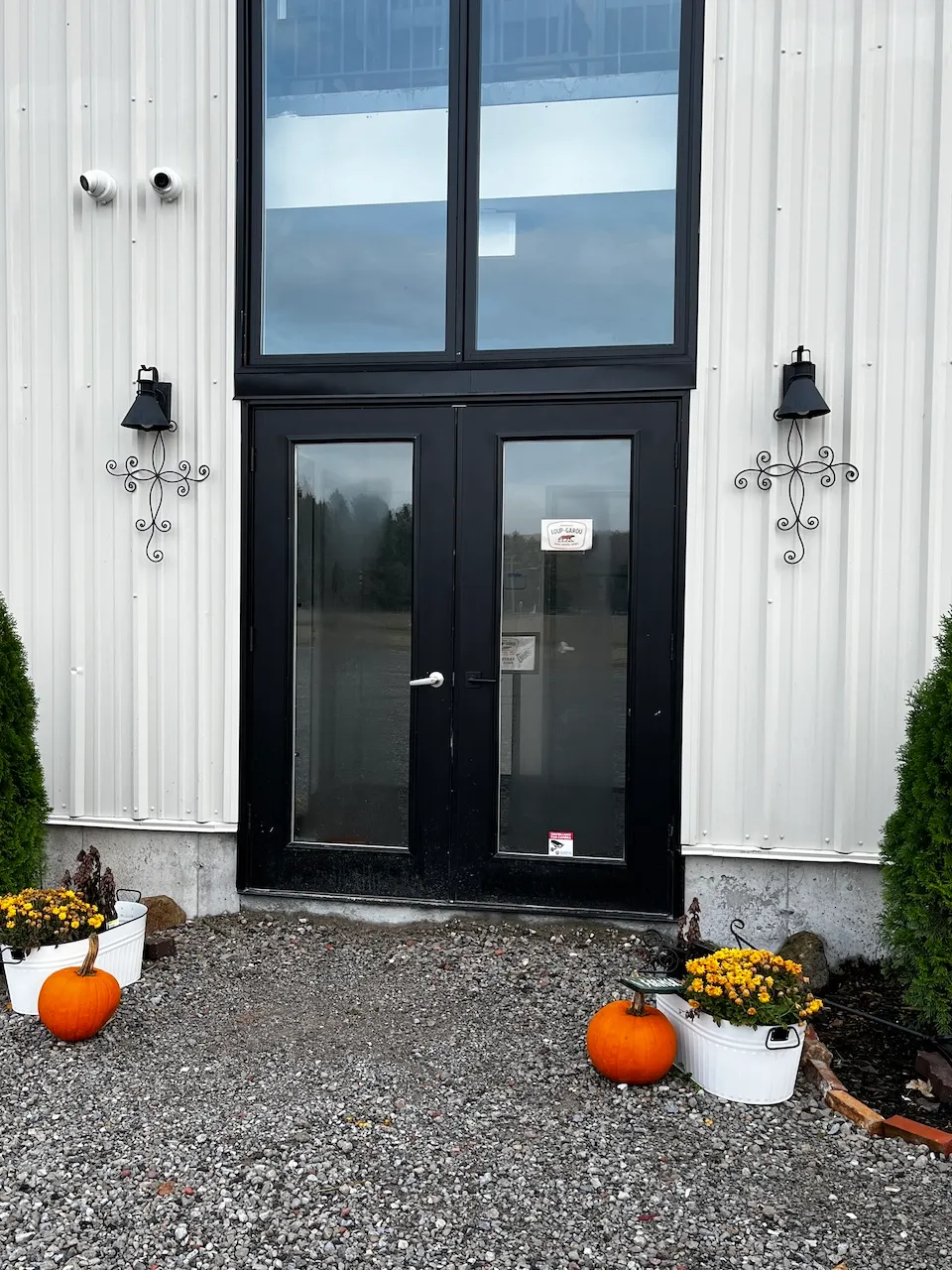 Porte d'entrée - seuil 14 cm