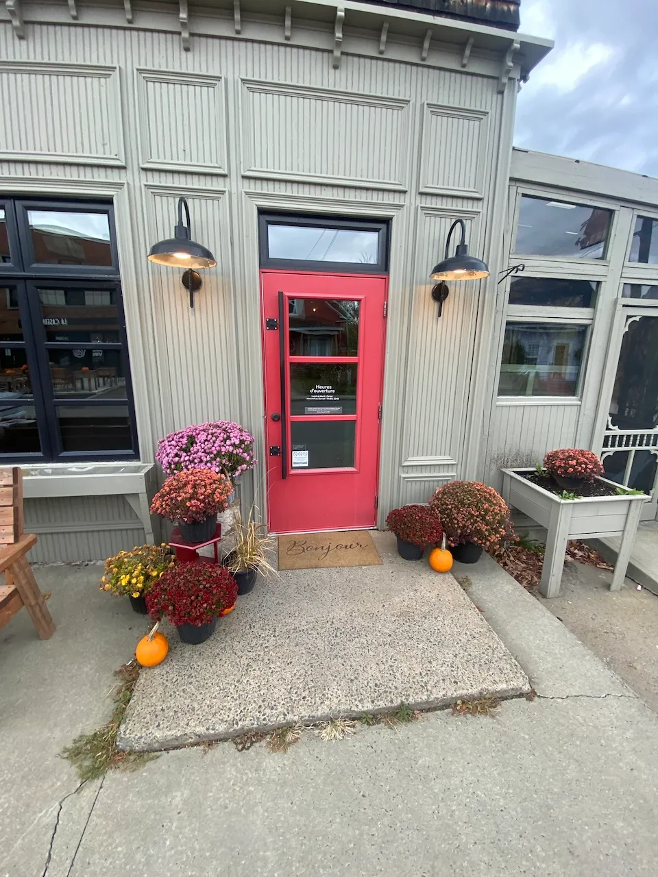 Entrée extérieure principale