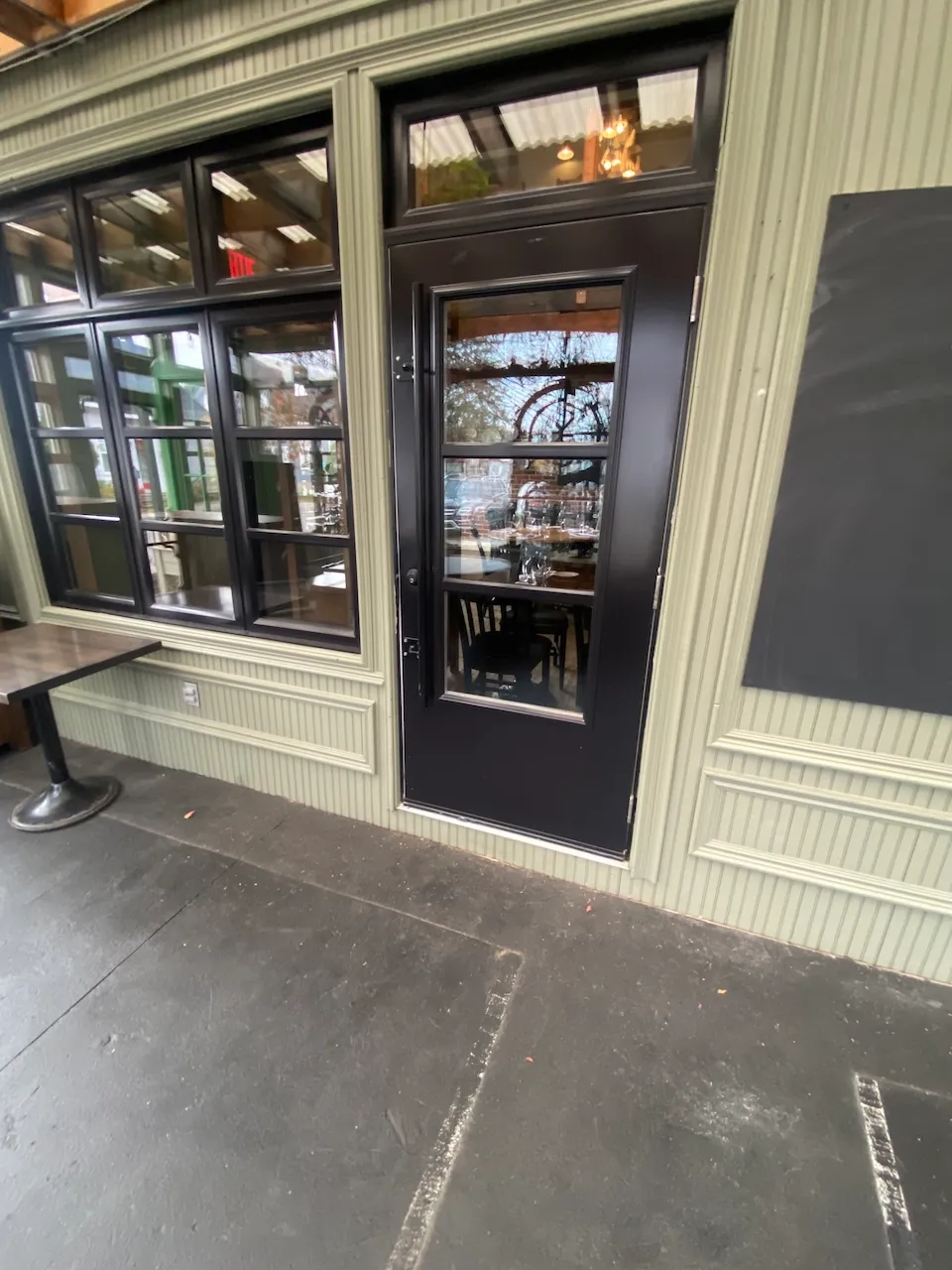 Entrée intérieure (verrière)