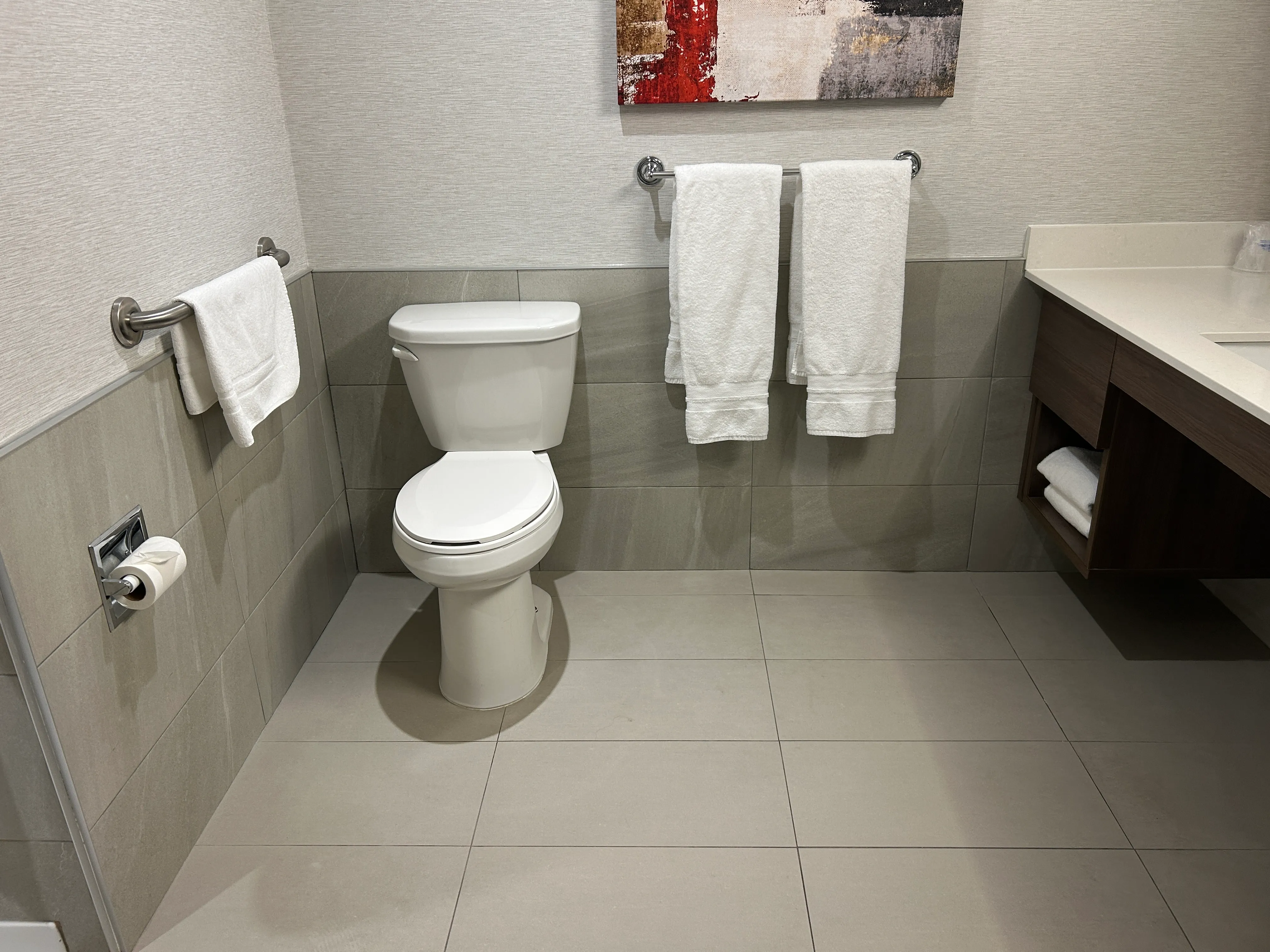 Salle de bain chambre 170