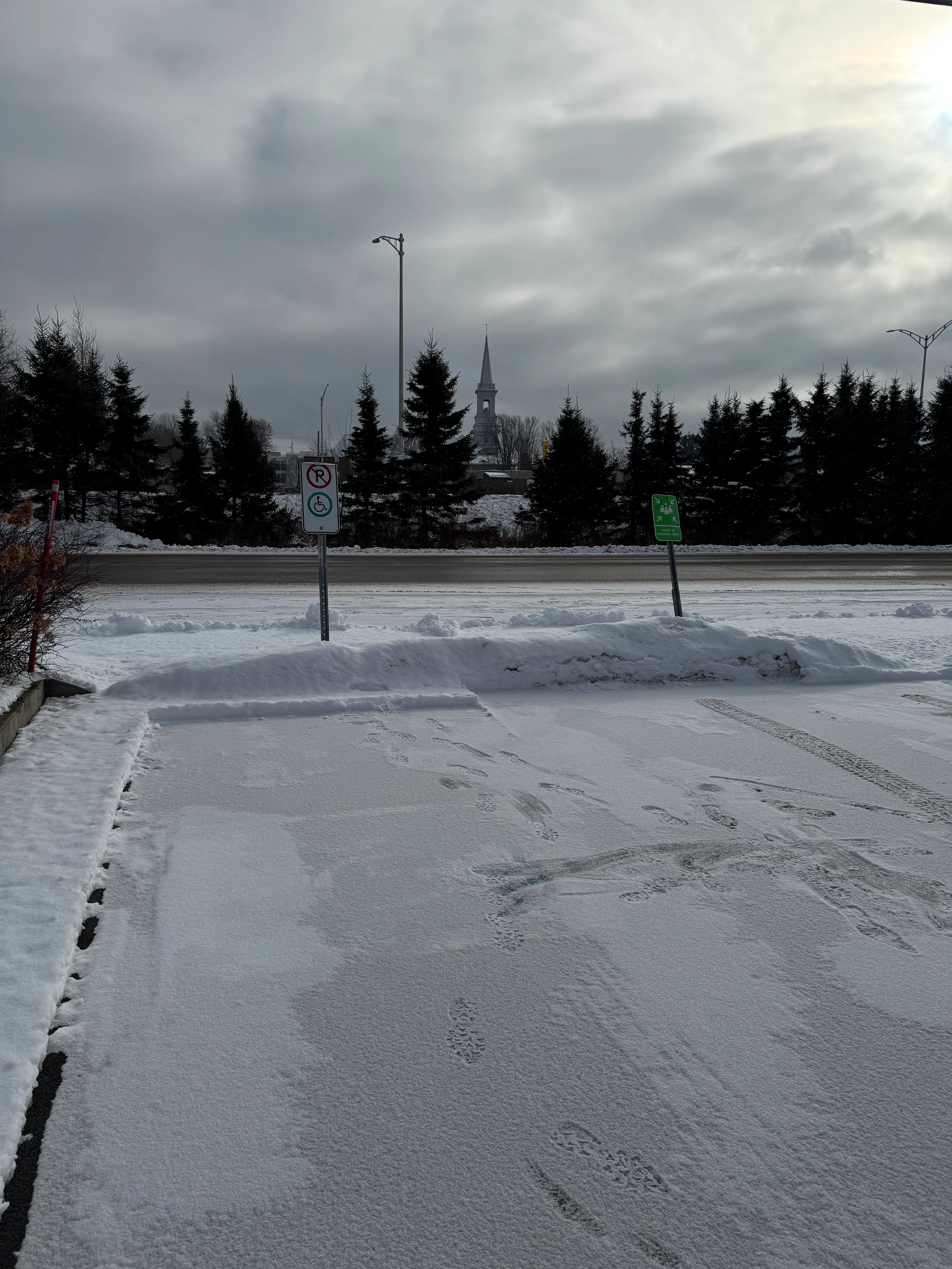 Reserved parking spaces