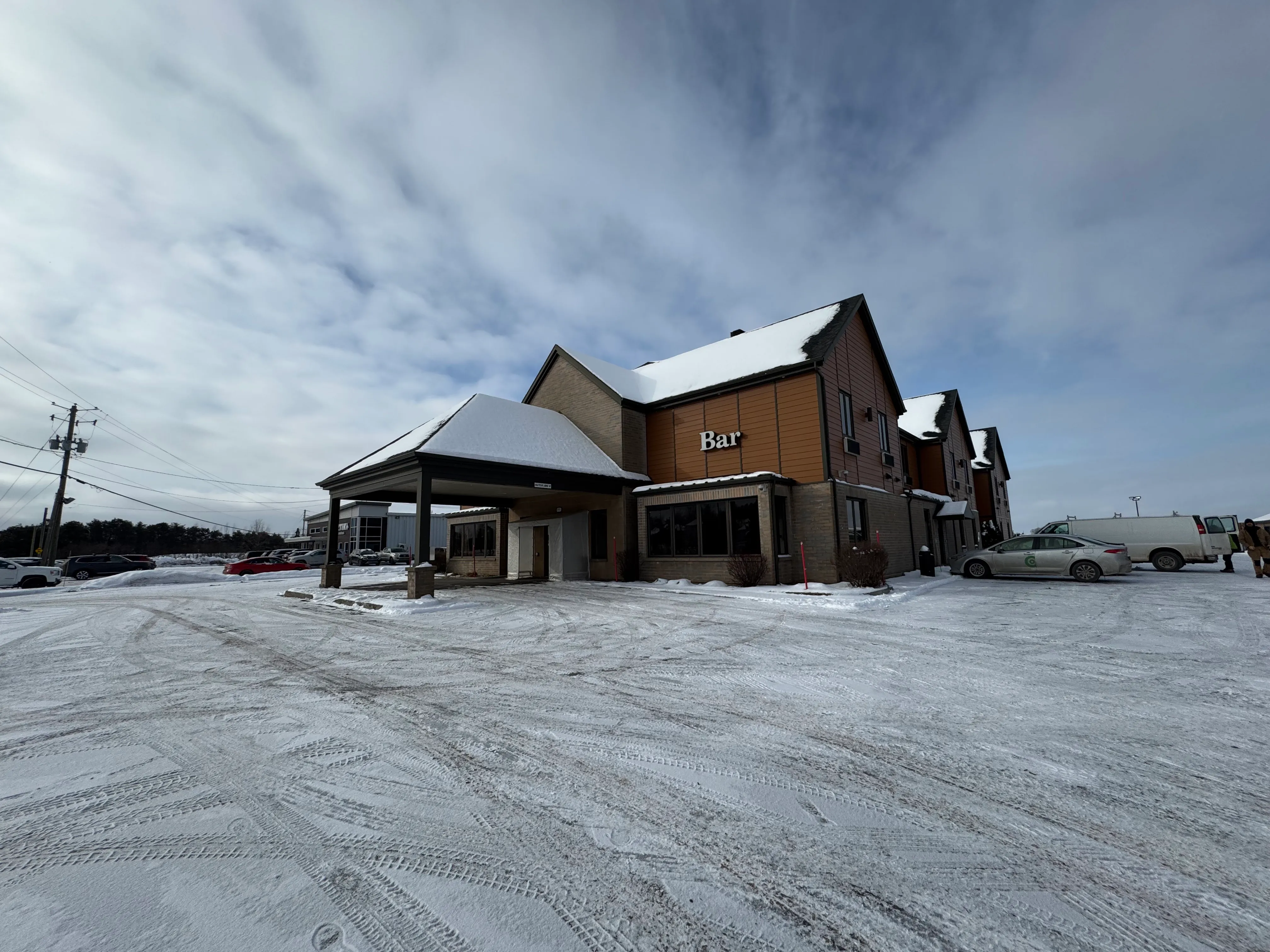 Exterior of the building