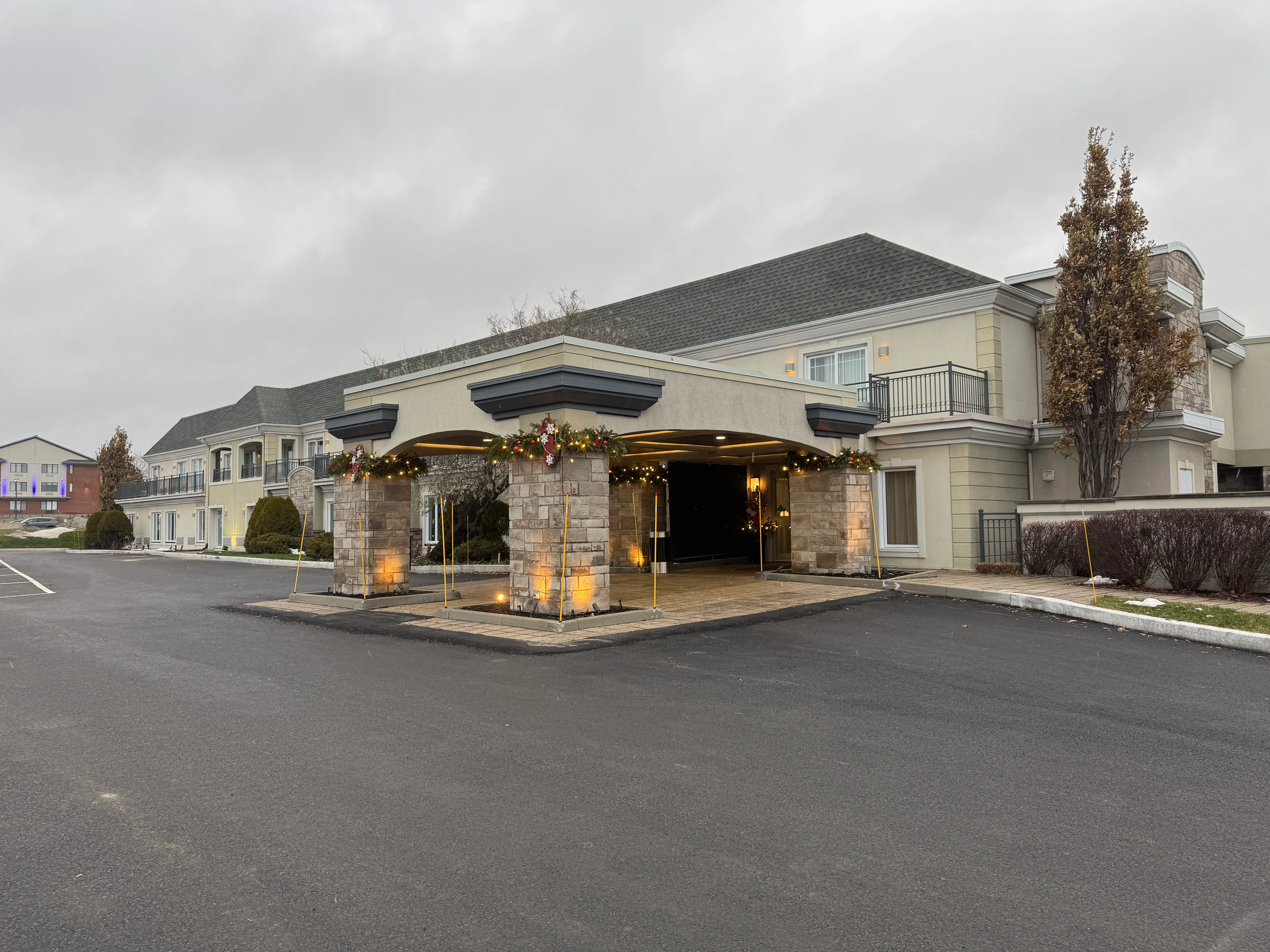 Exterior of the building