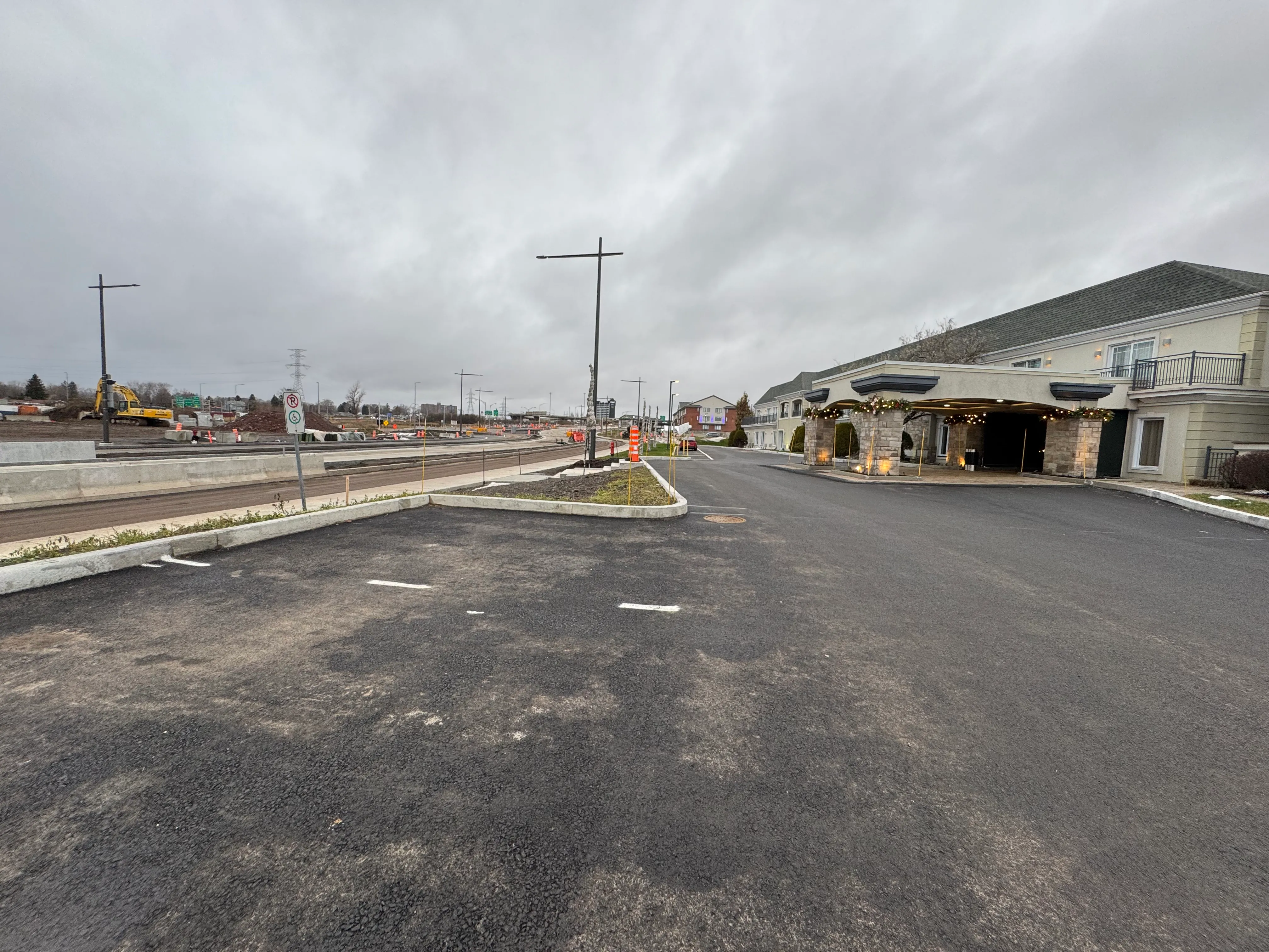 Reserved parking spaces