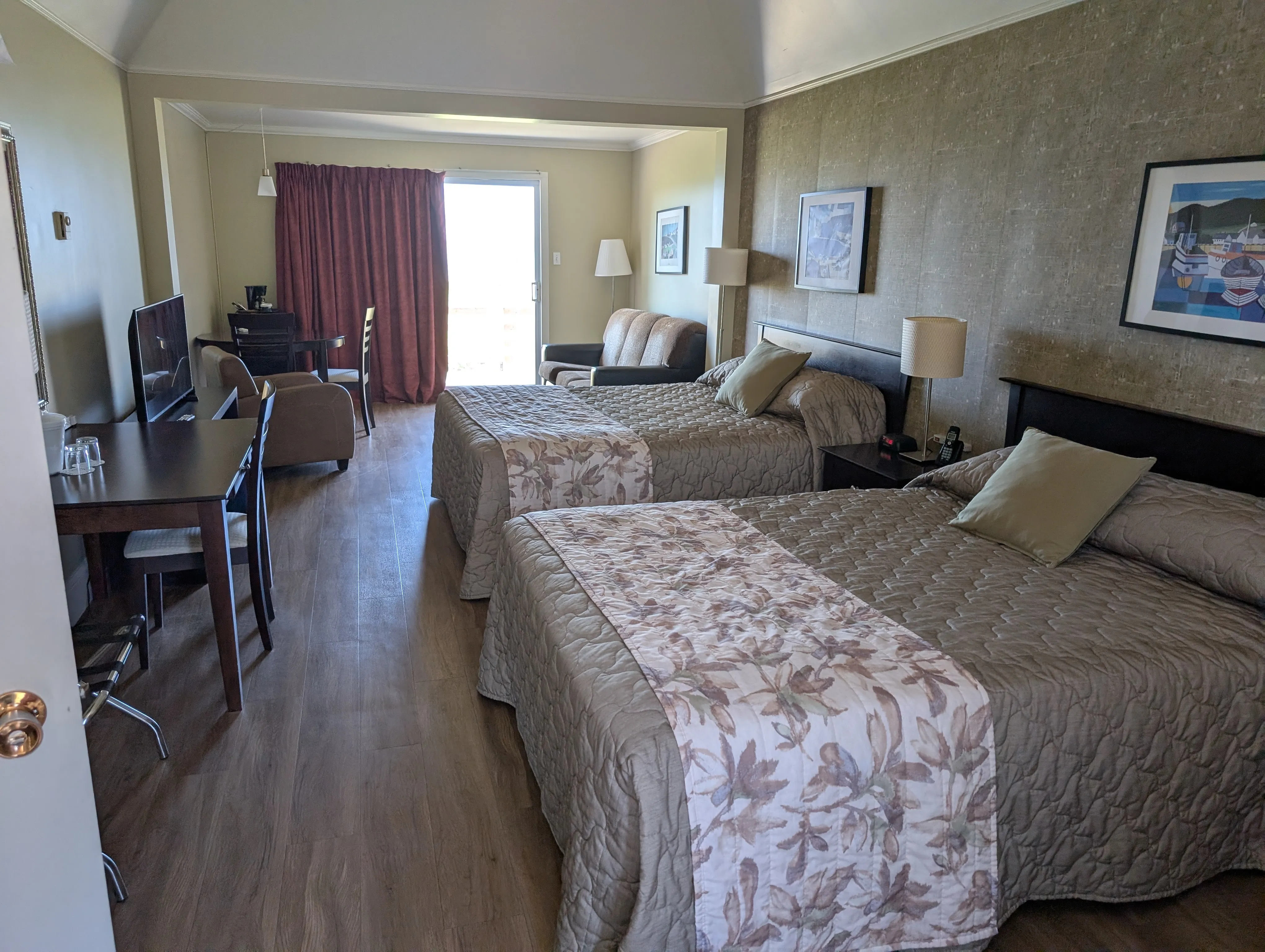 Inside the bedroom (2 beds)