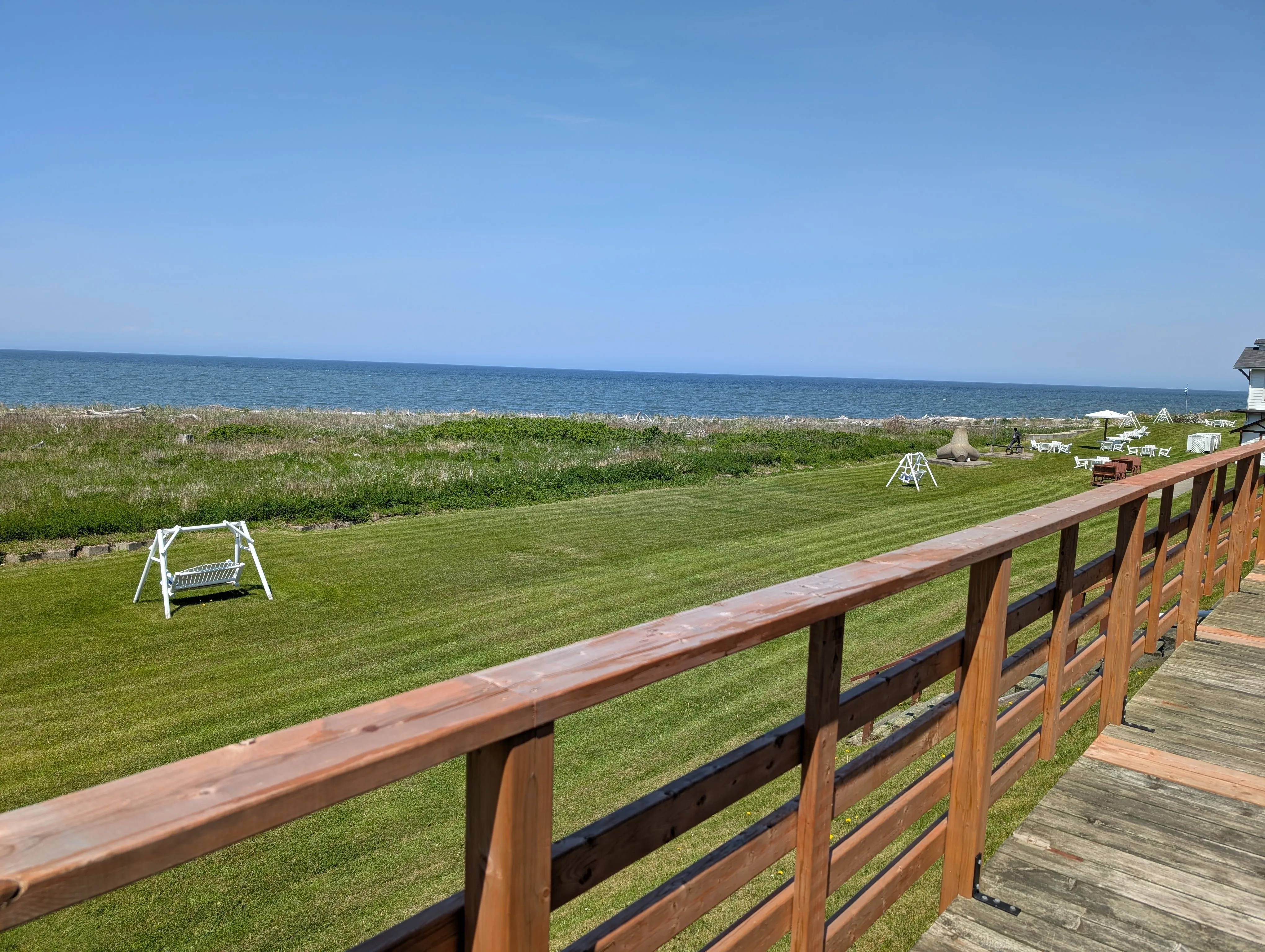 Balcony - river view