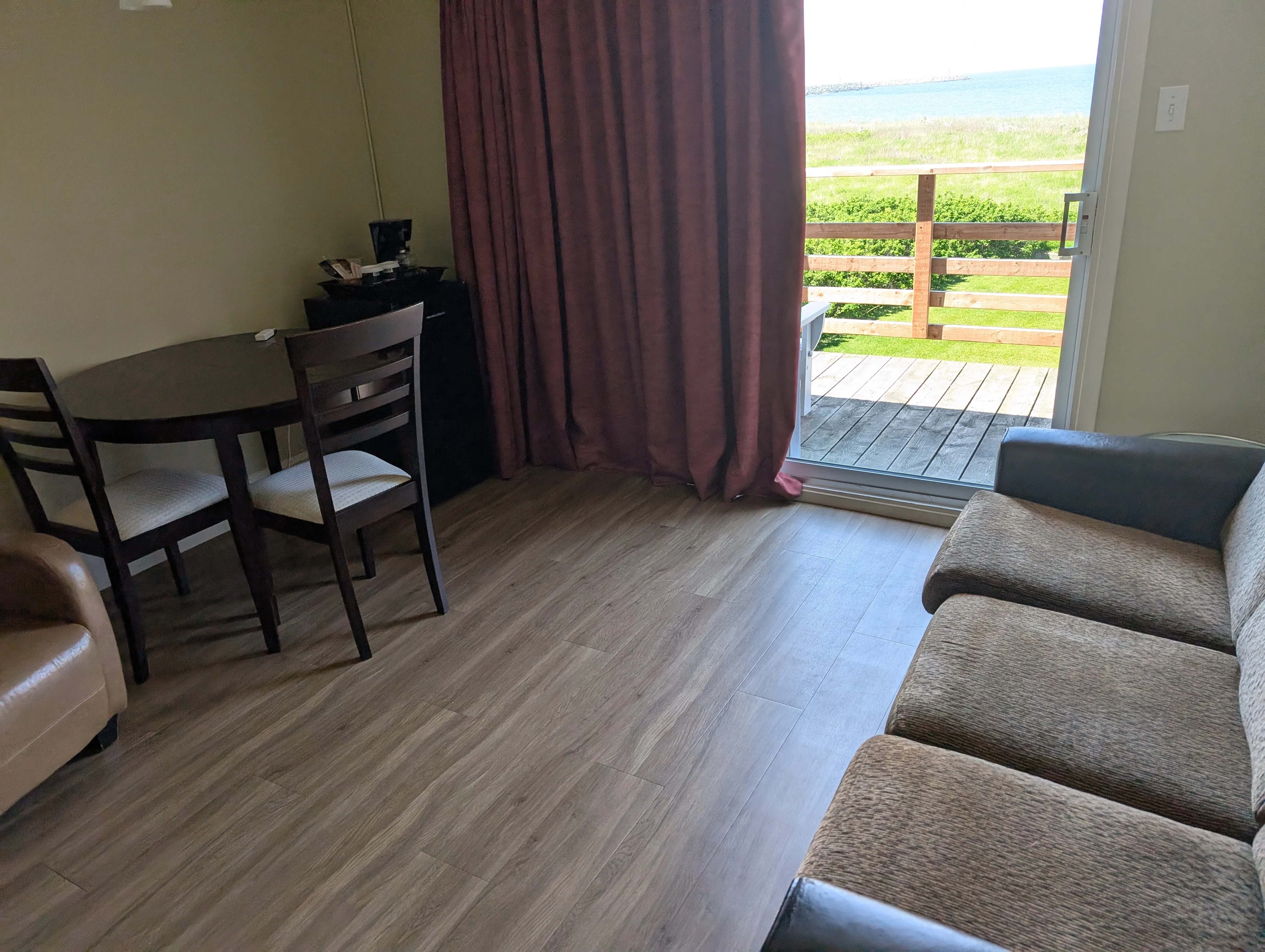 Inside the bedroom - sitting area