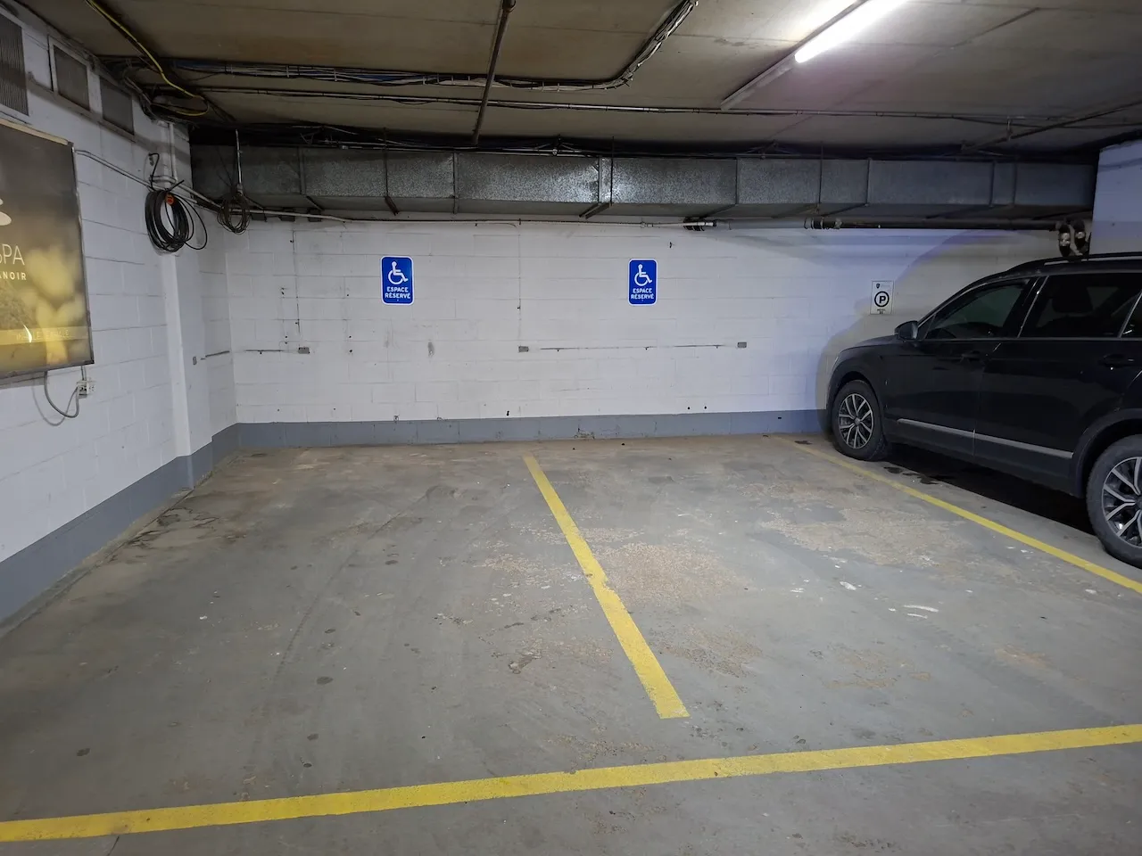 Stationnement souterrain