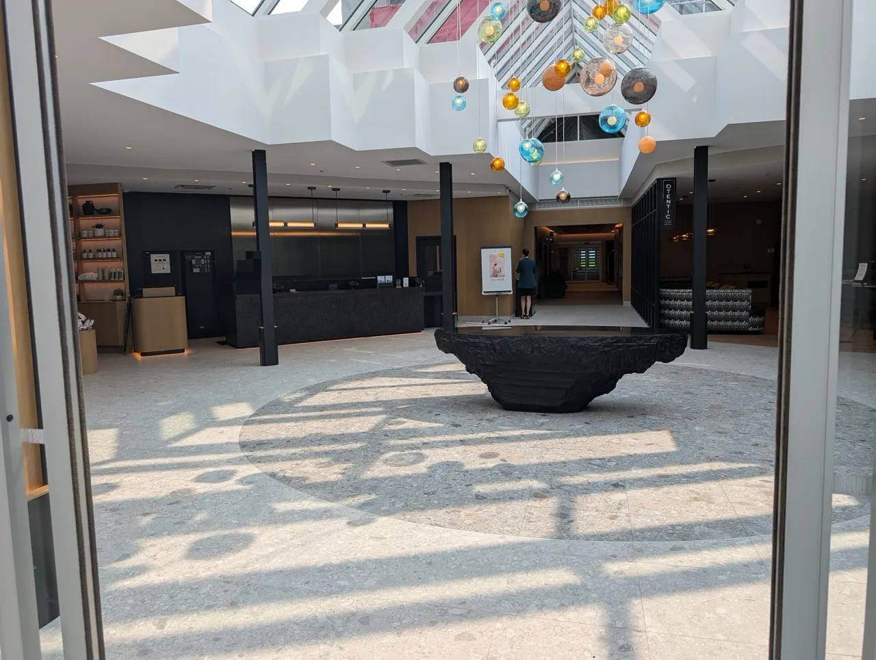 Lobby et comptoir de réception