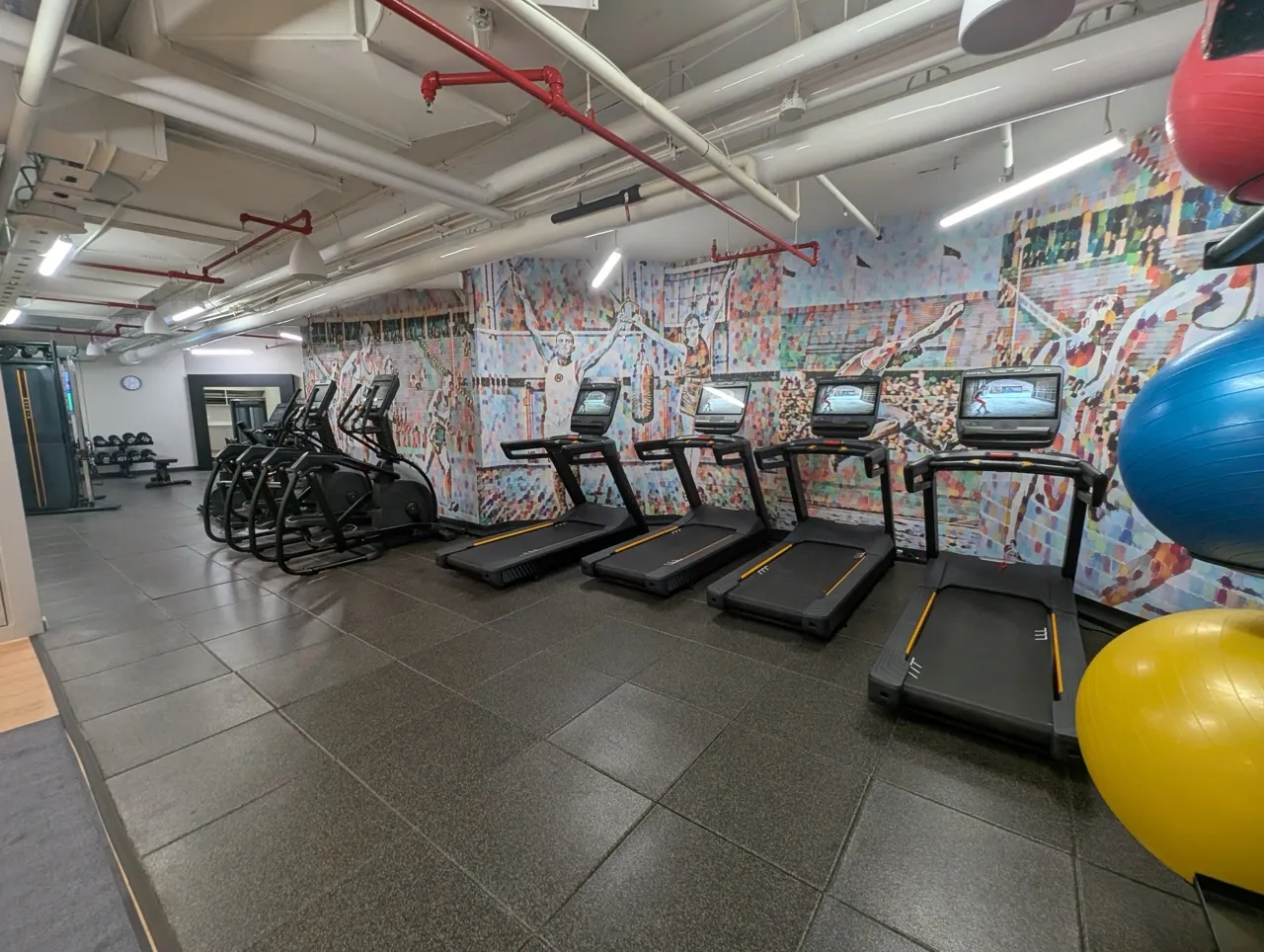 Salle d'entraînement