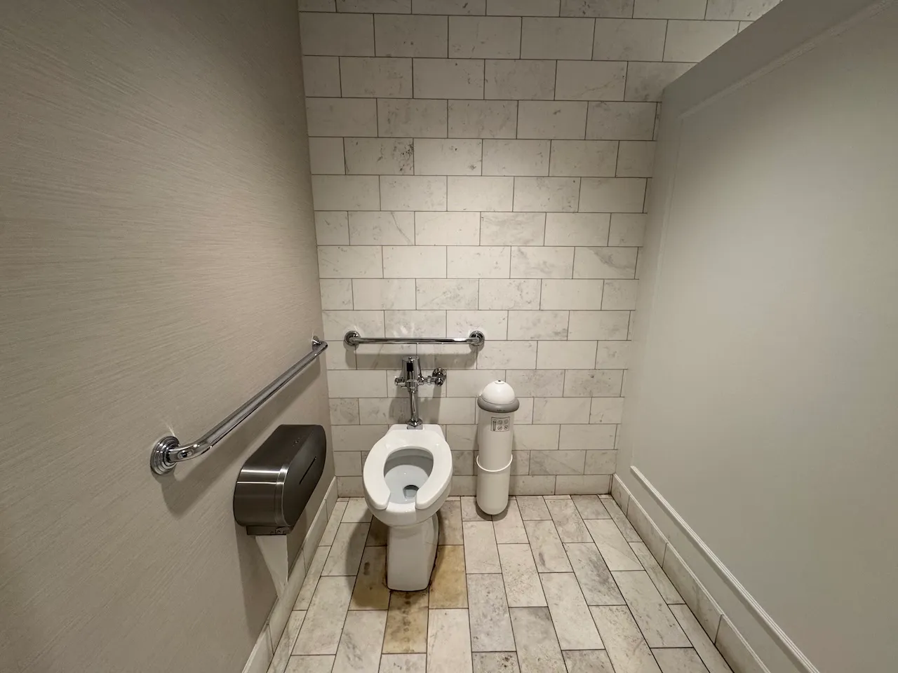 Cabine accessible - Sous-sol