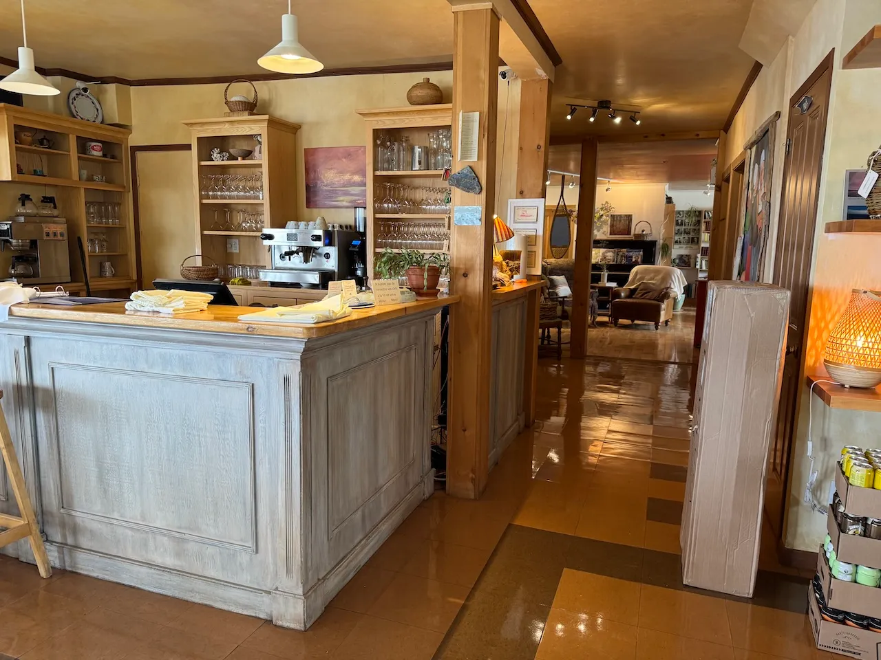 Comptoir de réception