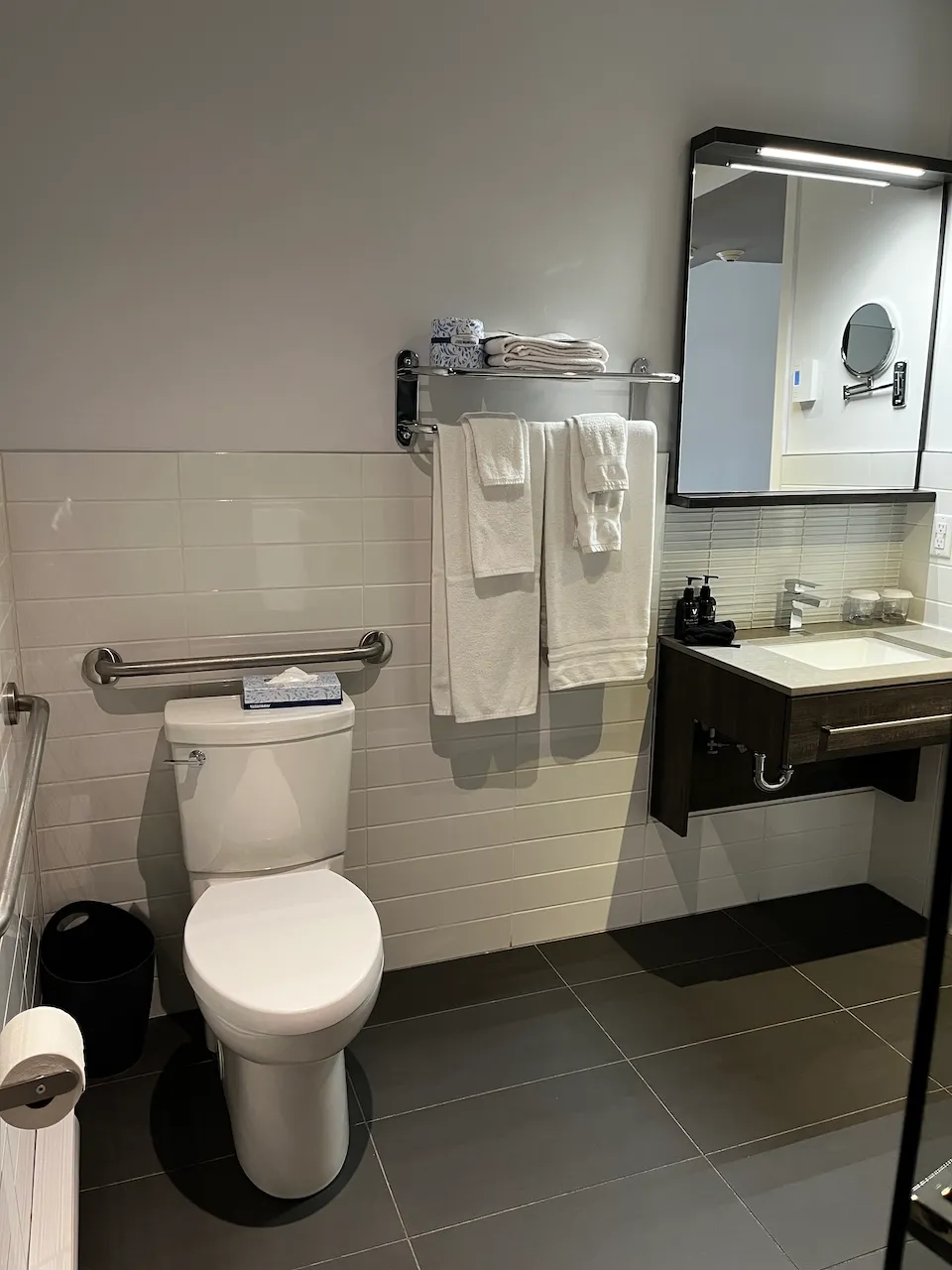 Room 151 - bathroom - toilet and sink
