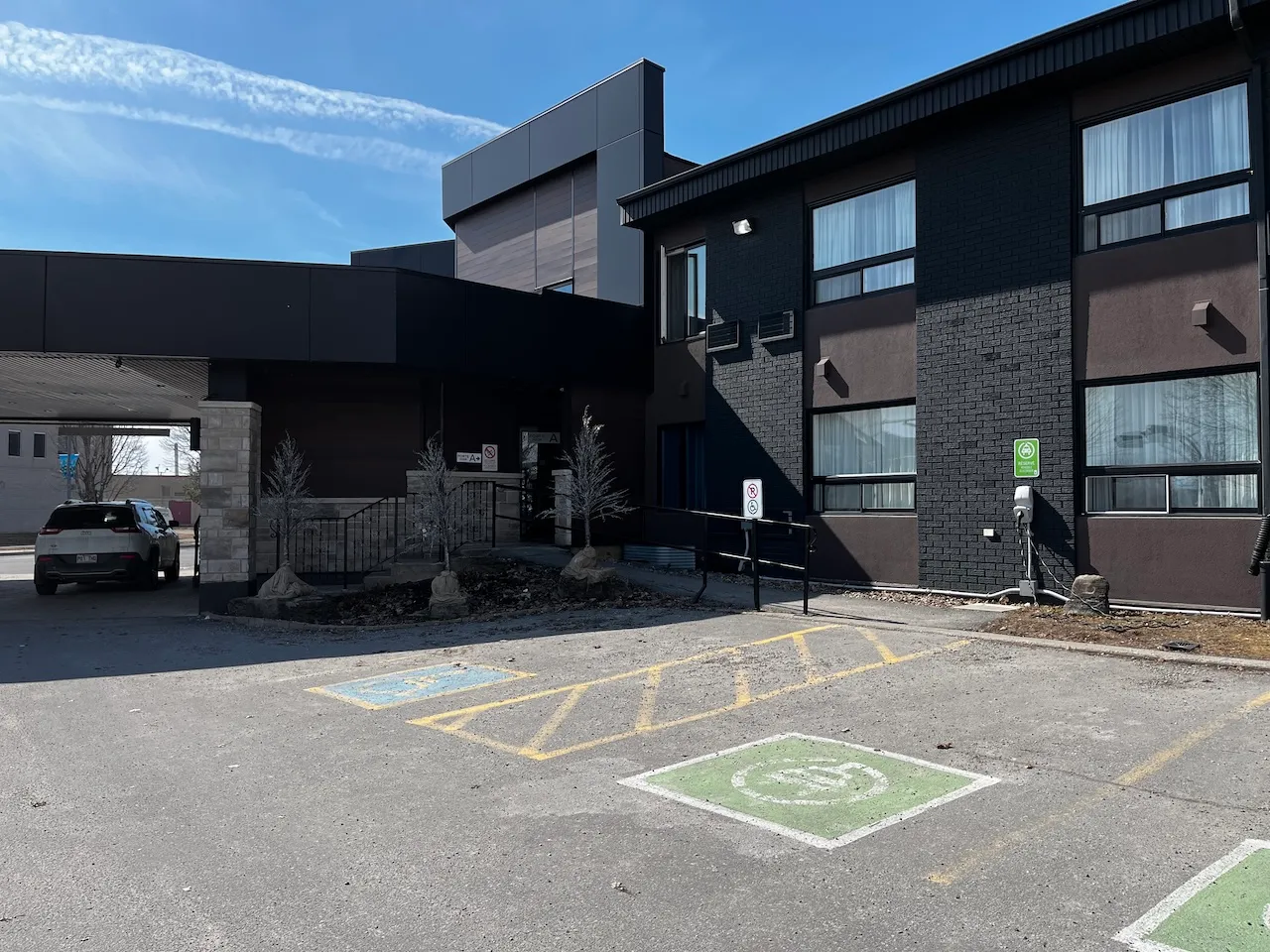 Parking and Entrance - Door A