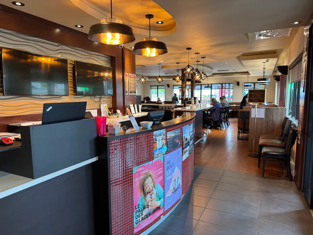Comptoir d'accueil