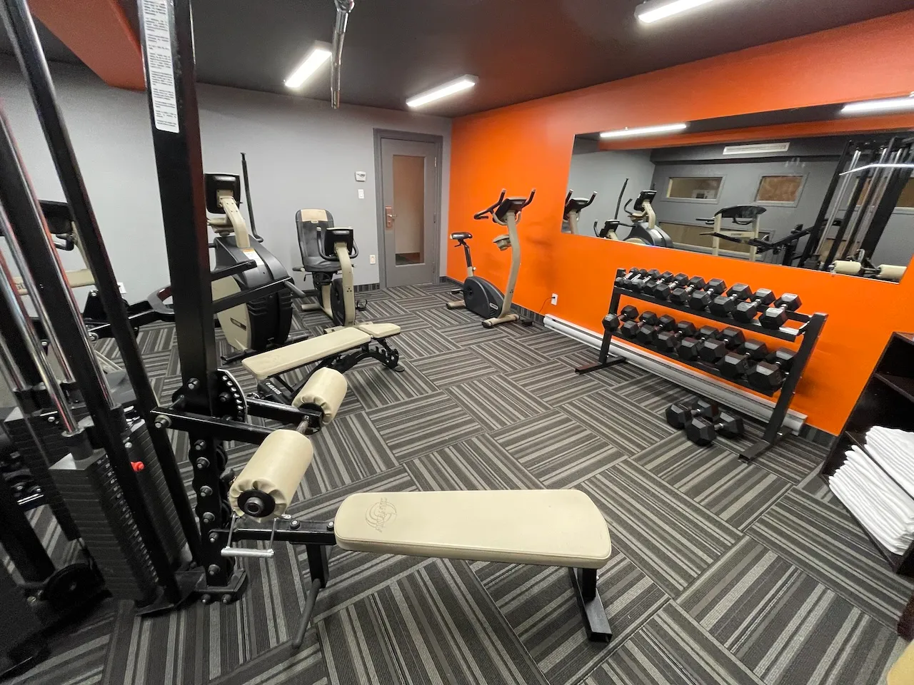 Salle d'entrainement