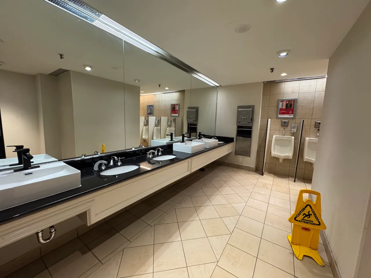 Basement restroom - Men