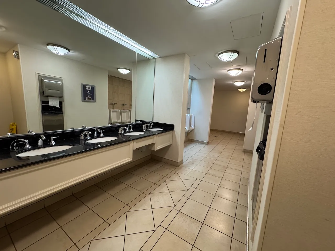 Restroom, 3rd floor - Men