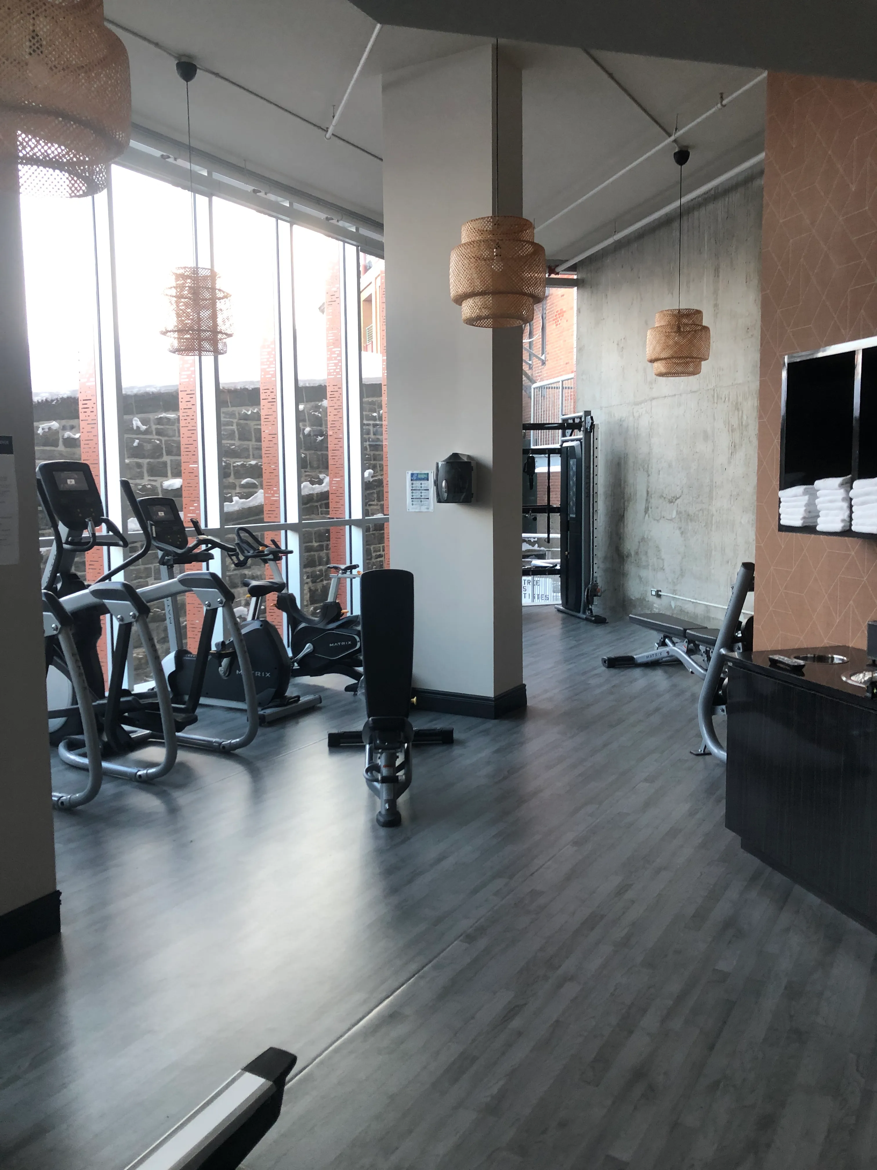 Salle d'entraînement