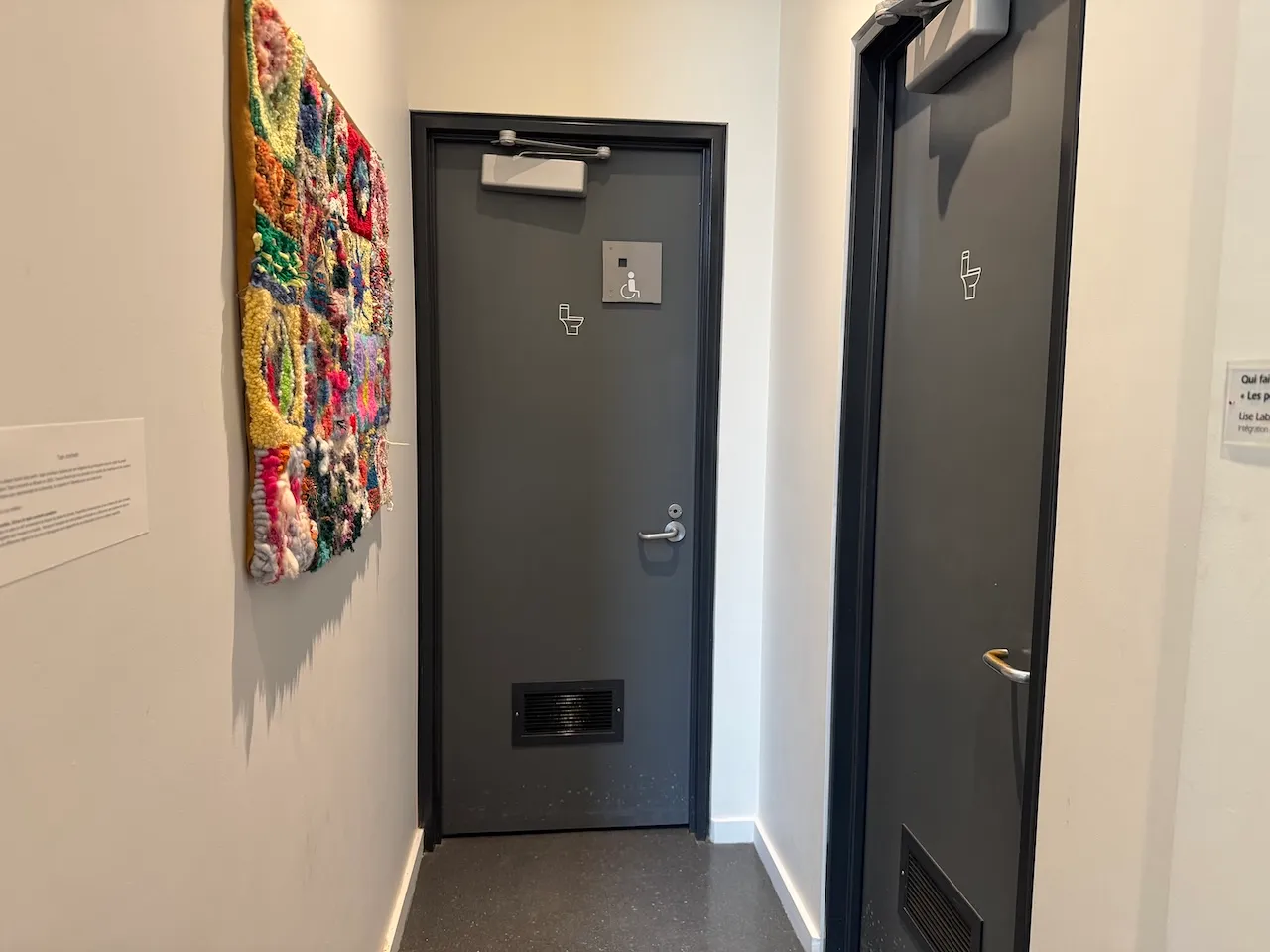 Salles de toilettes - Rez-de-chaussée