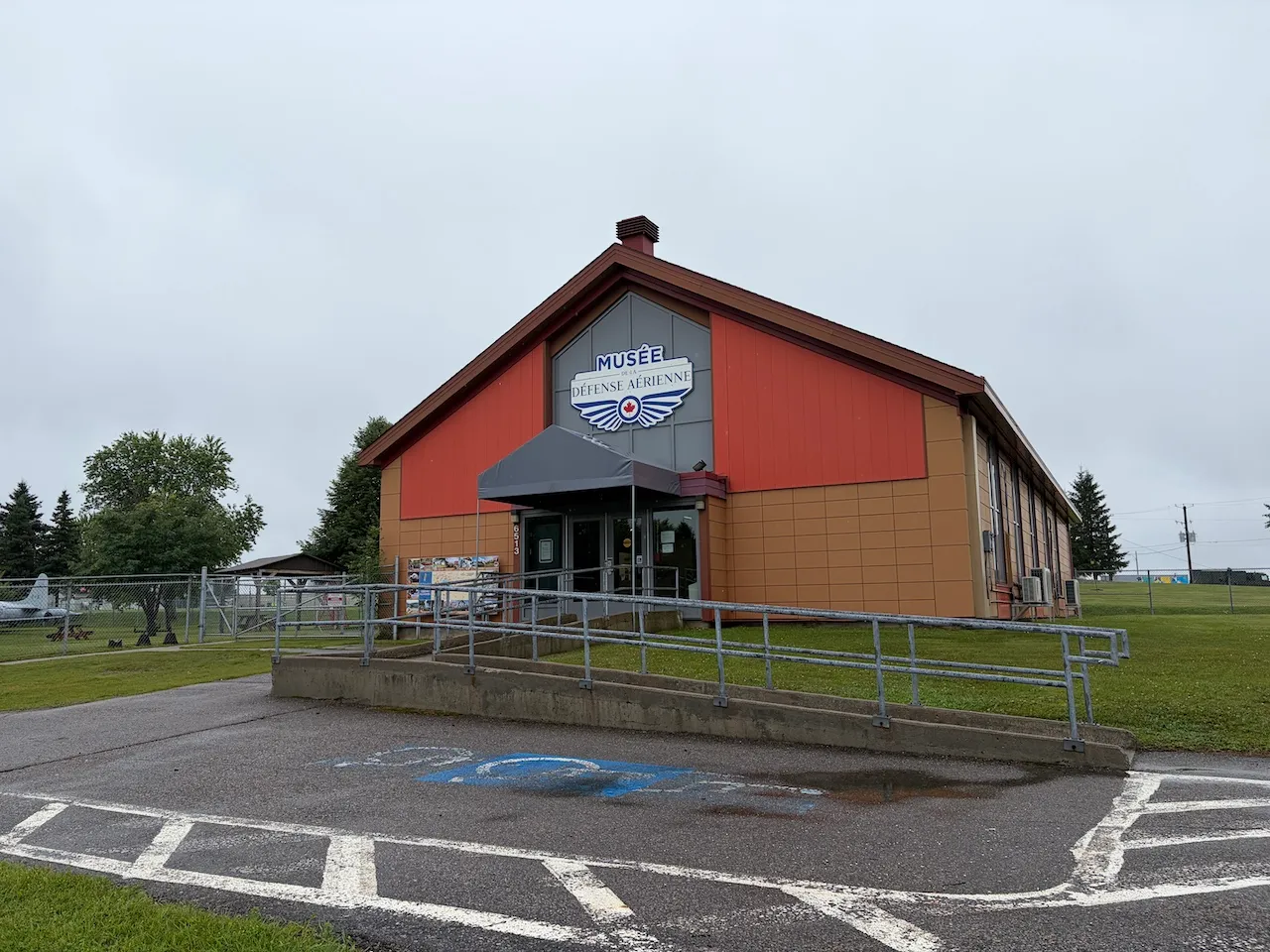 Exterior of the facility