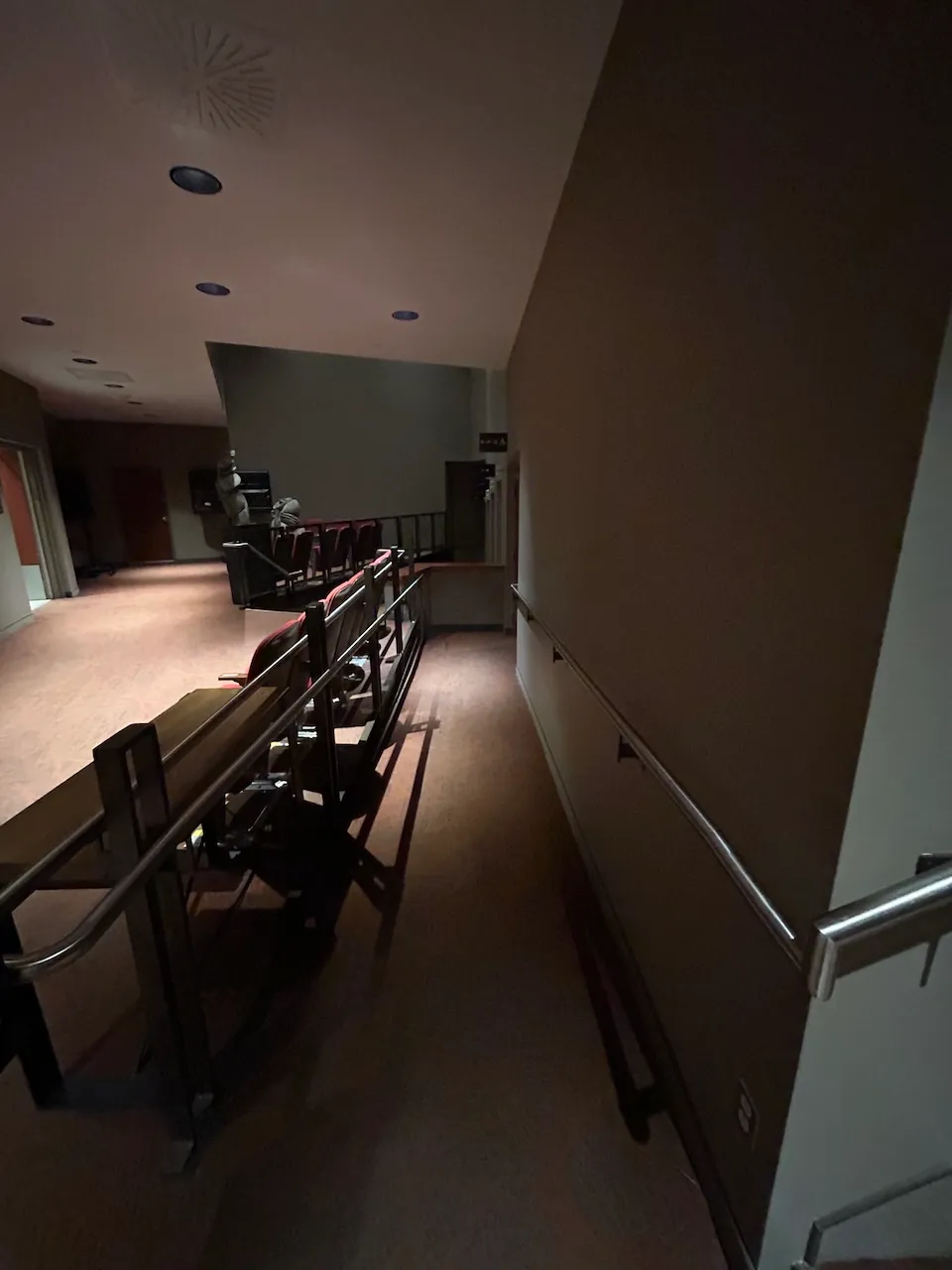 Access ramp leading to the theater