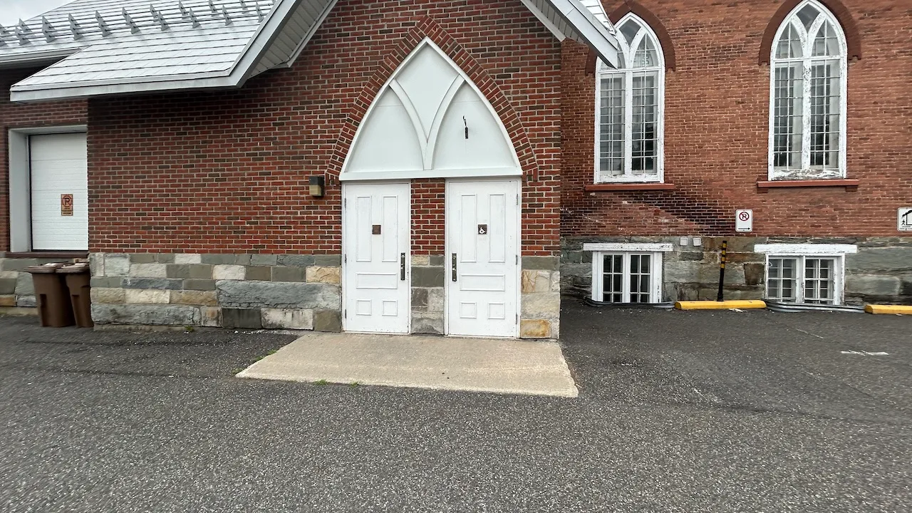 Side Entrance - Parking Lot Side