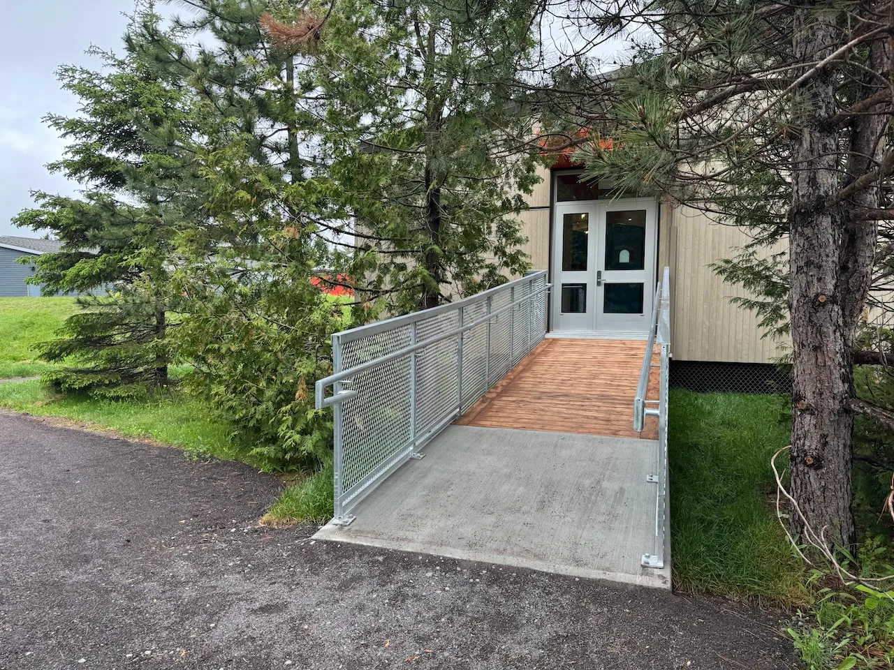Rampe d'accès - Entrée extérieure