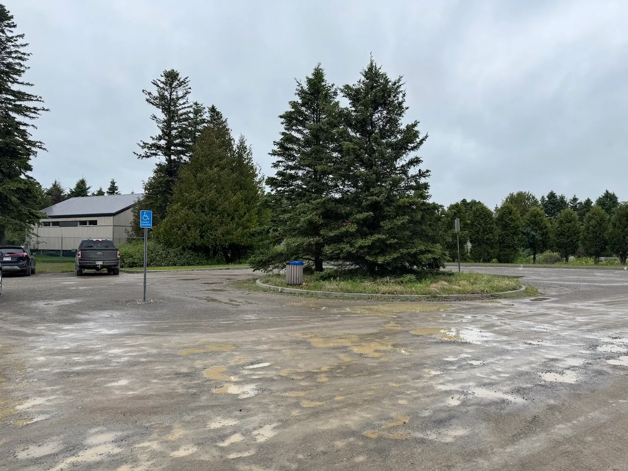Espace de stationnement réservé