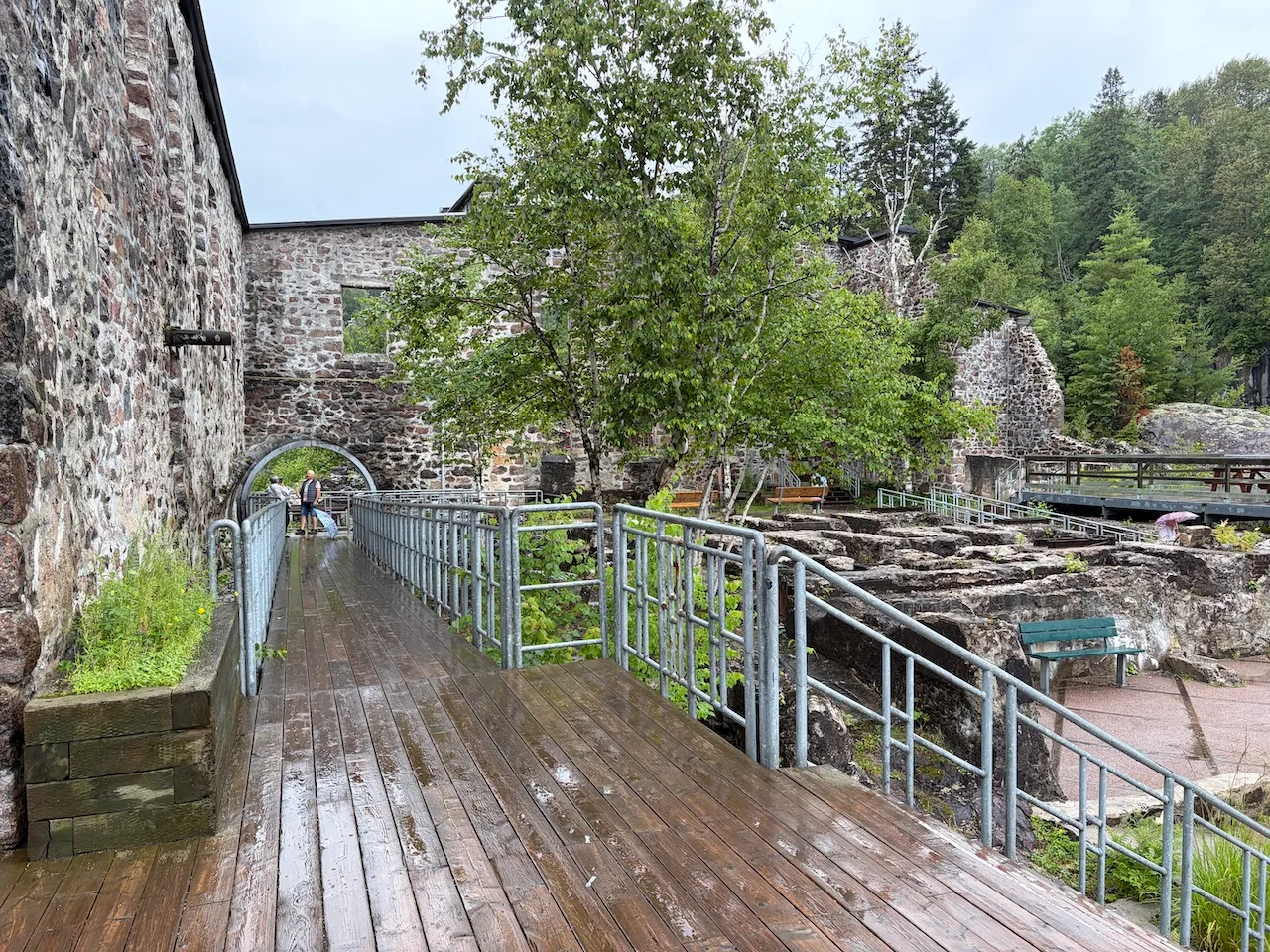 Jardin des vestiges