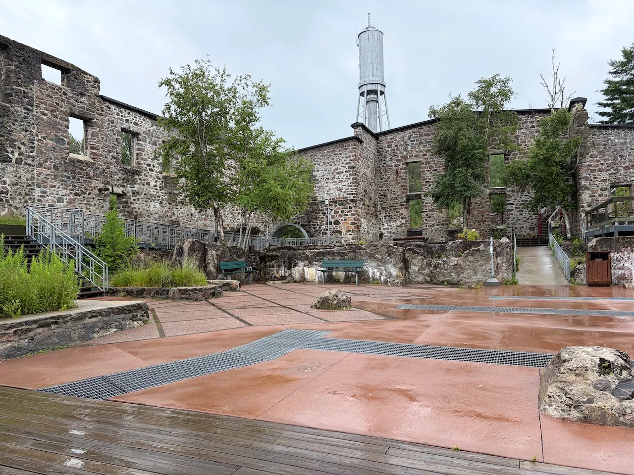 Jardin des vestiges