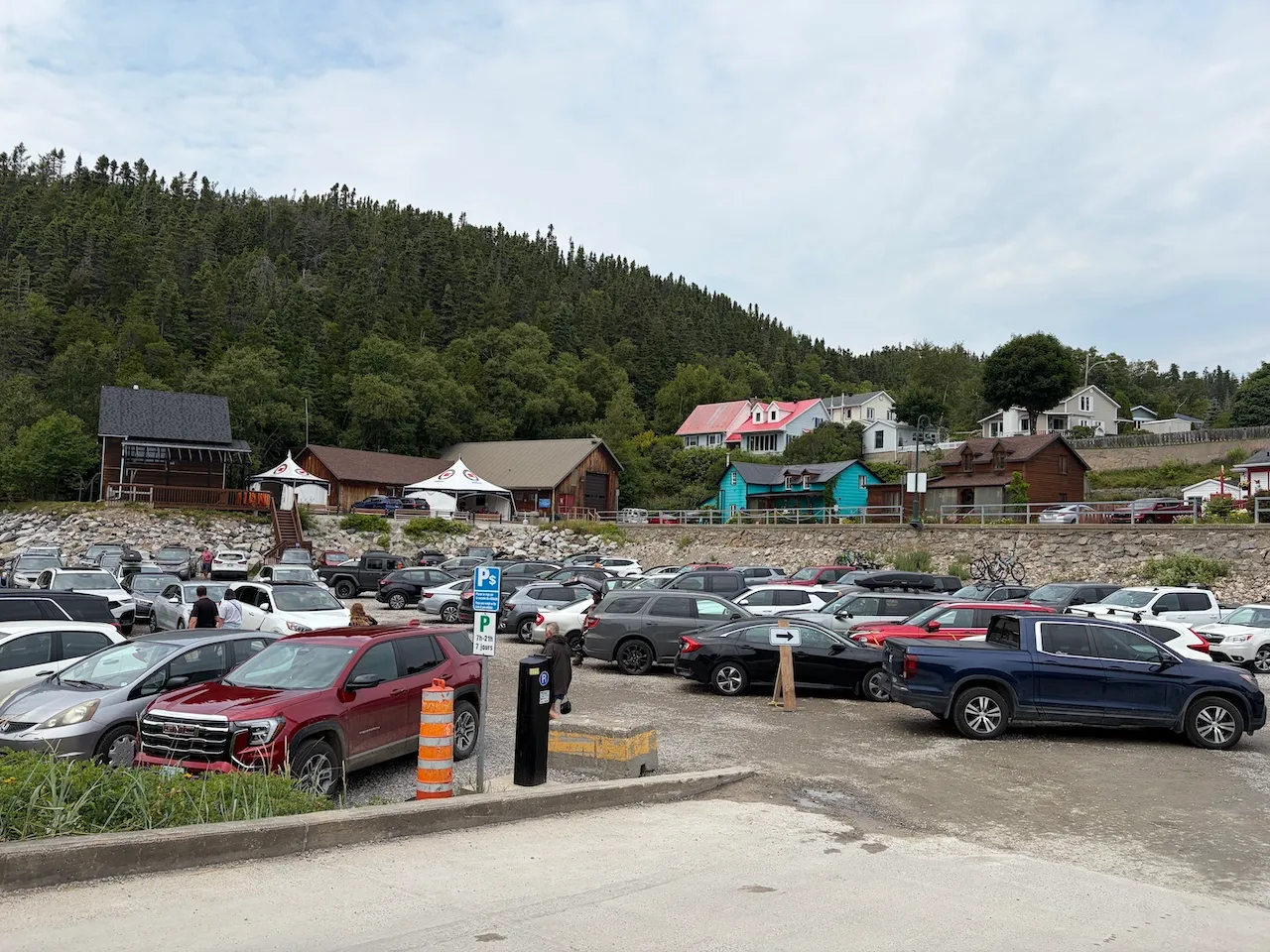 Municipal parking near the museum